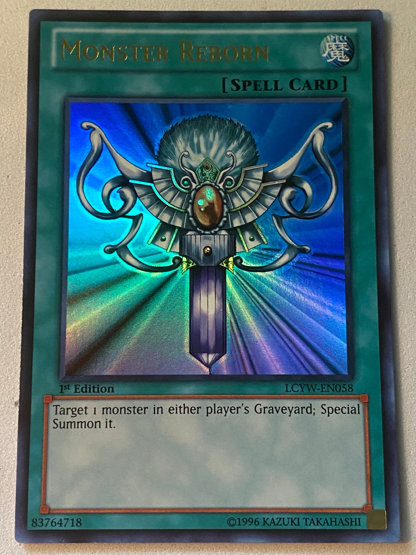 Monster Reborn LCYW-EN058