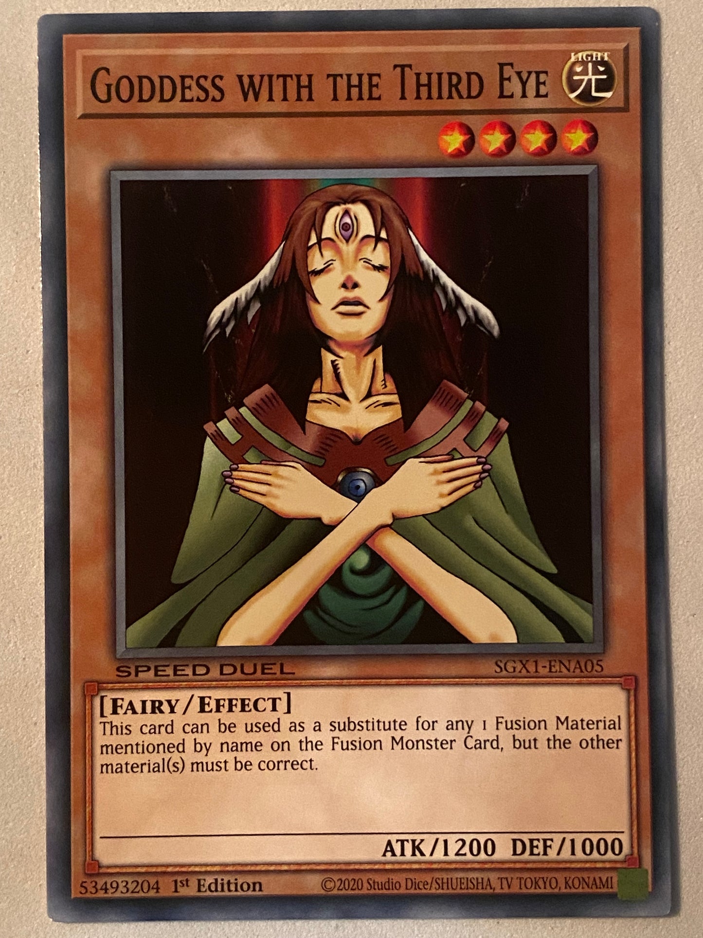 Goddess With The Third Eye SGX1-ENA05
