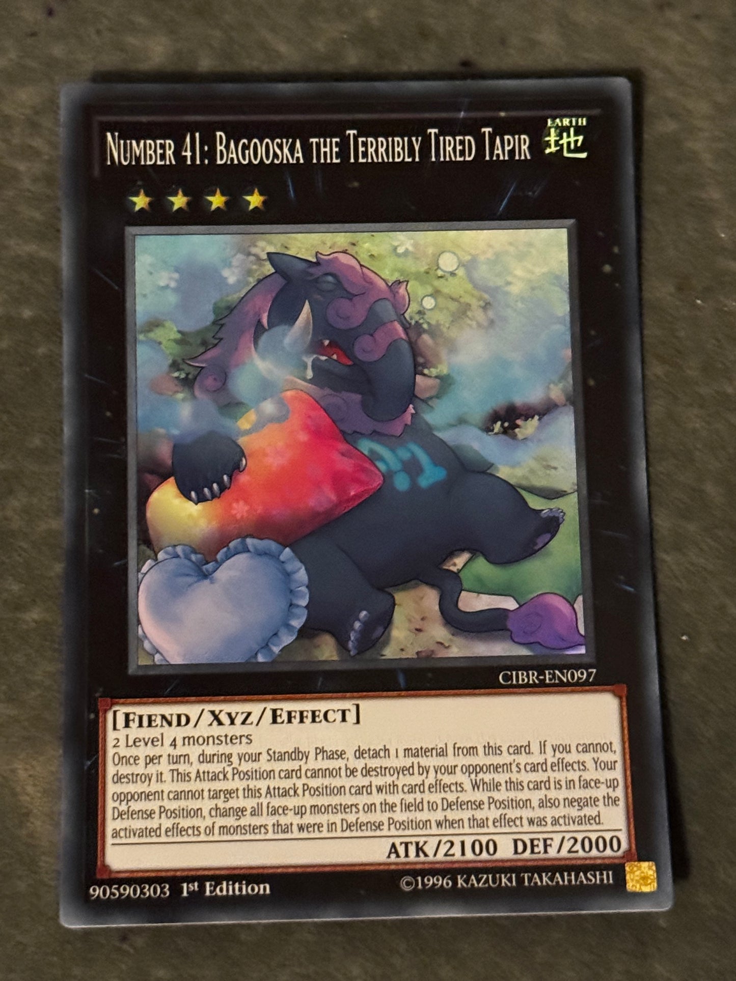 Number 41: Bagooska The Terribly Tired Tapir CIBR-EN097