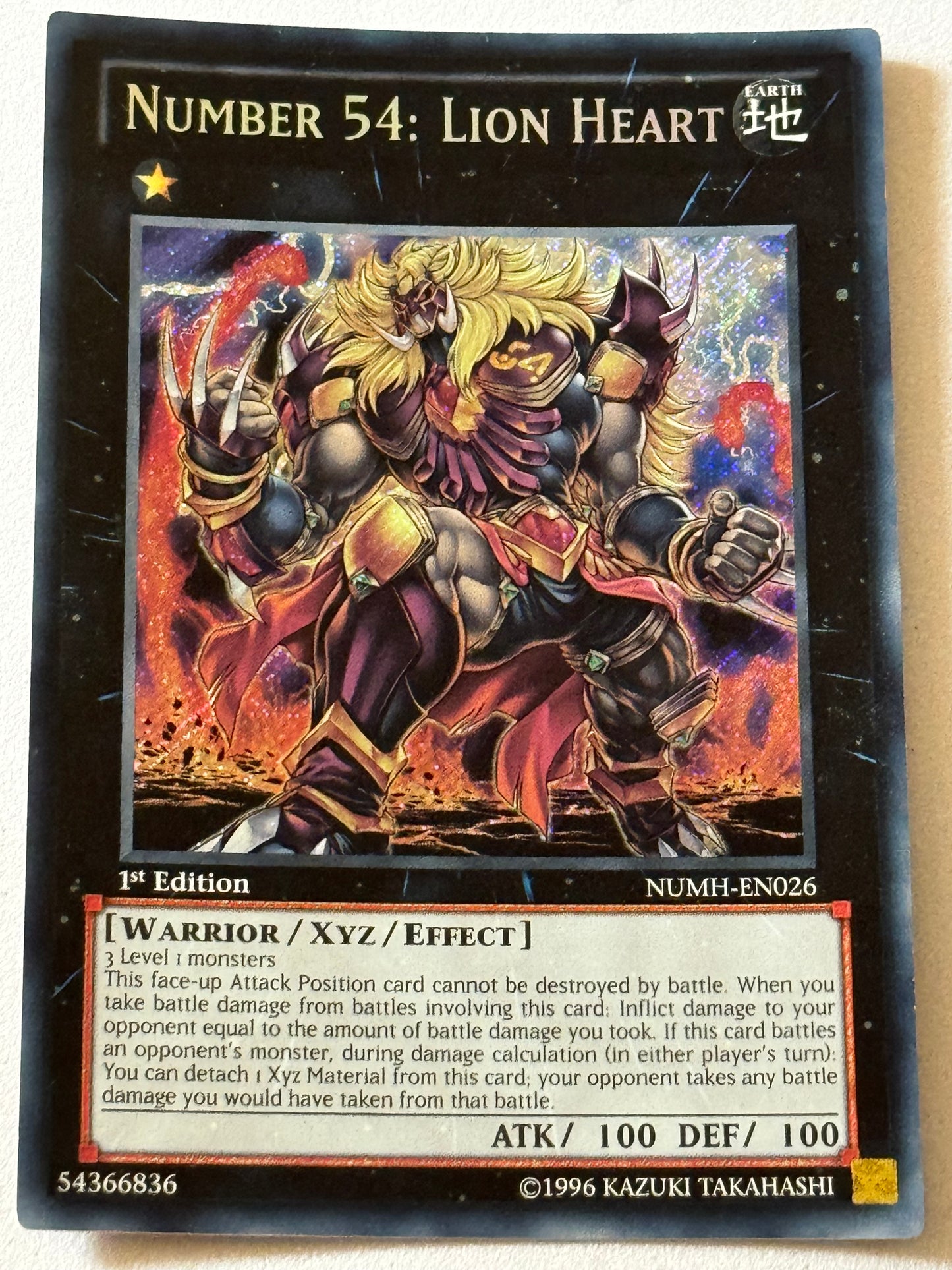 Number 54: Lion Heart NUMH-EN026