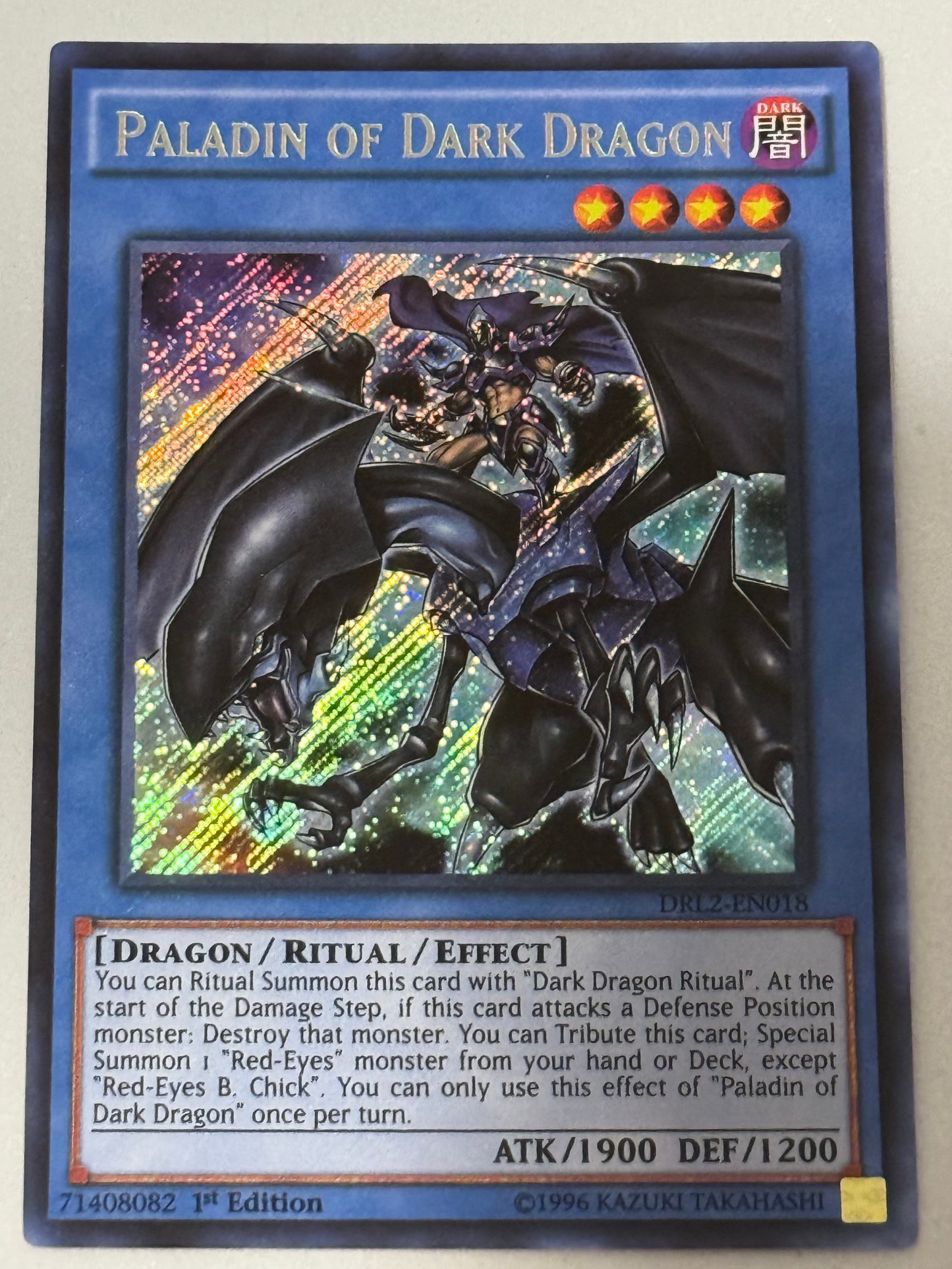 Paladin Of Dark Dragon DRL2-EN018