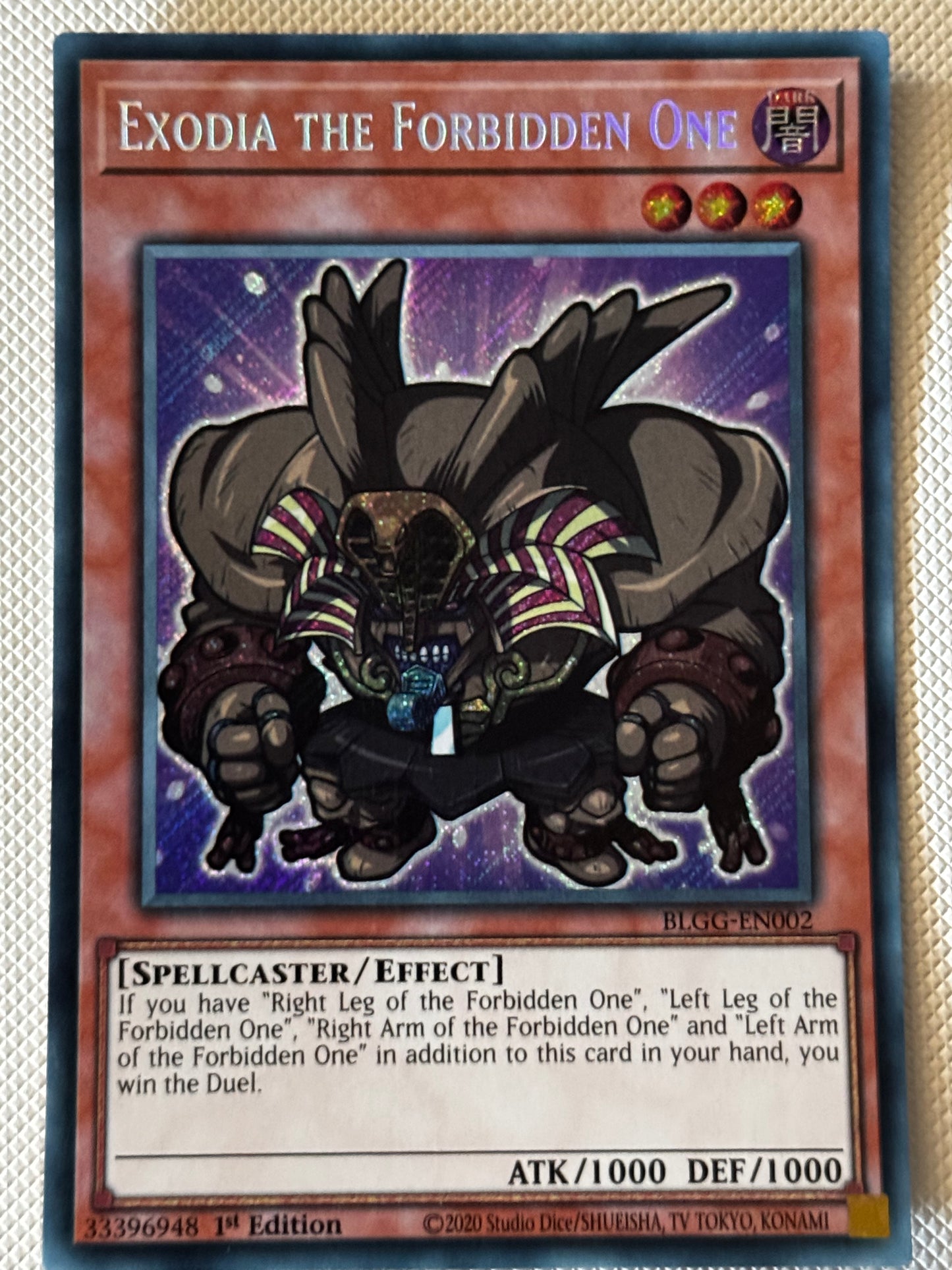 Exodia The Forbidden One BLGG-EN002