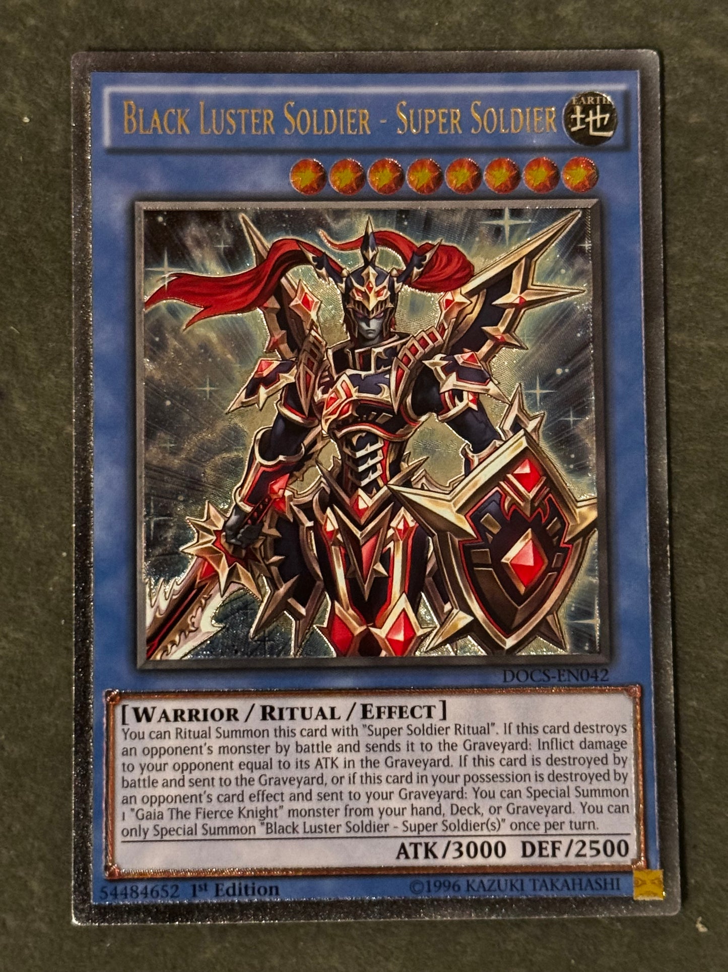 Black Luster Soldier - Super Soldier DOCS-EN042