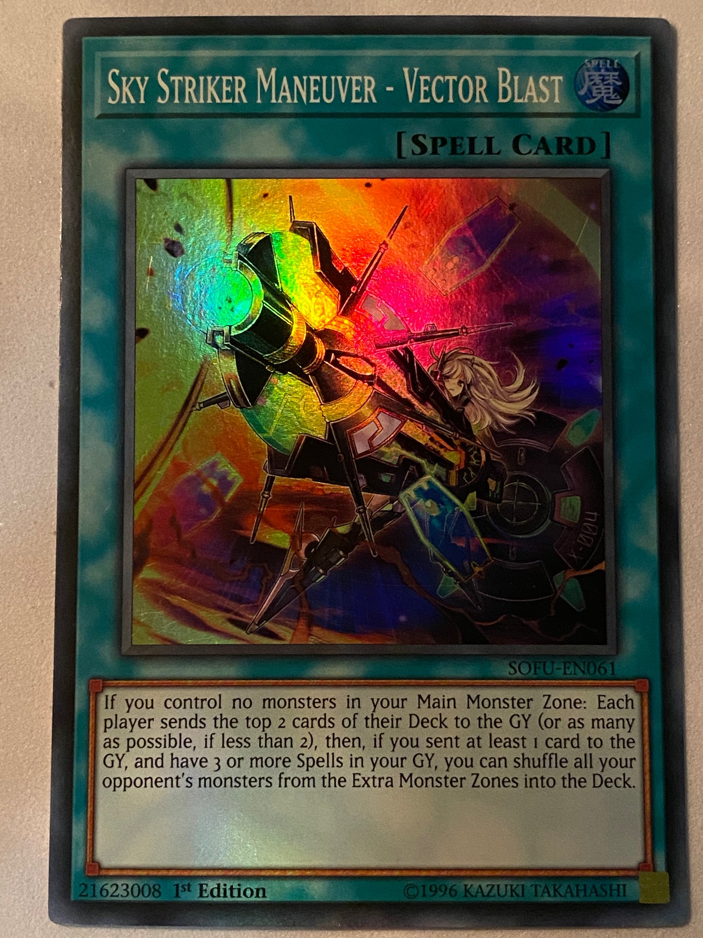 Sky Striker Maneuver - Vecter Blast SOFU-EN061