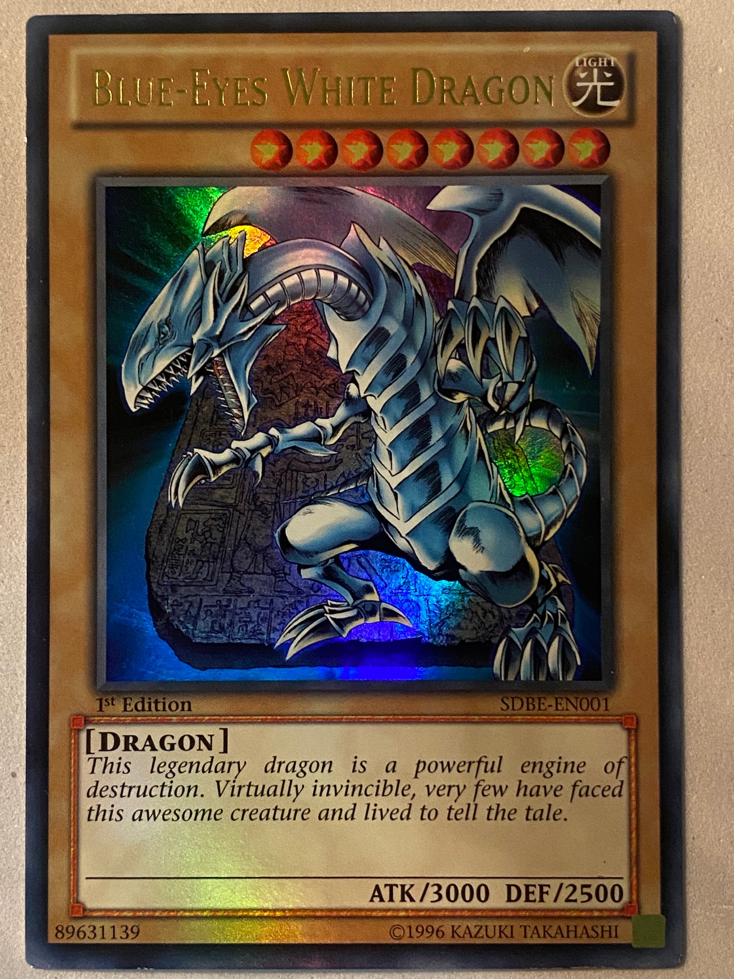 Blue-Eyes White Dragon SDBE-EN001