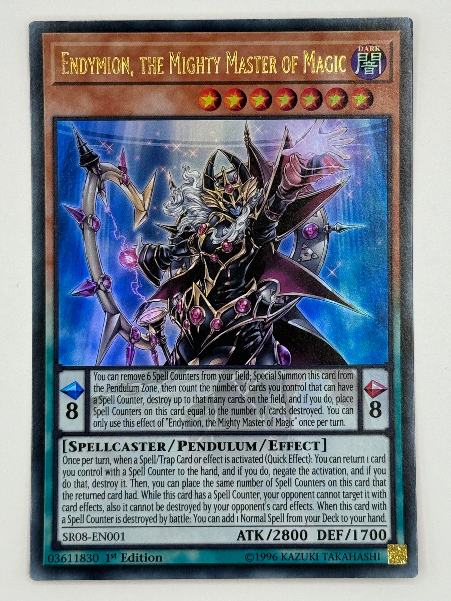 Endymion, The Mighty Master Of Magic SR08-EN001