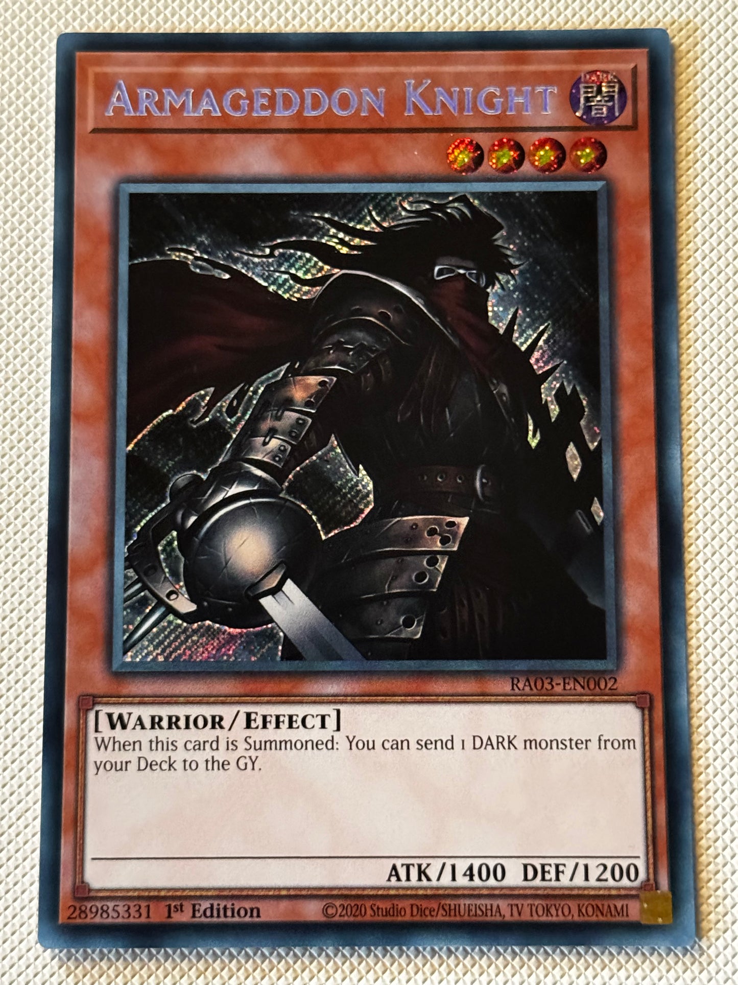 Armageddon Knight RA03-EN002
