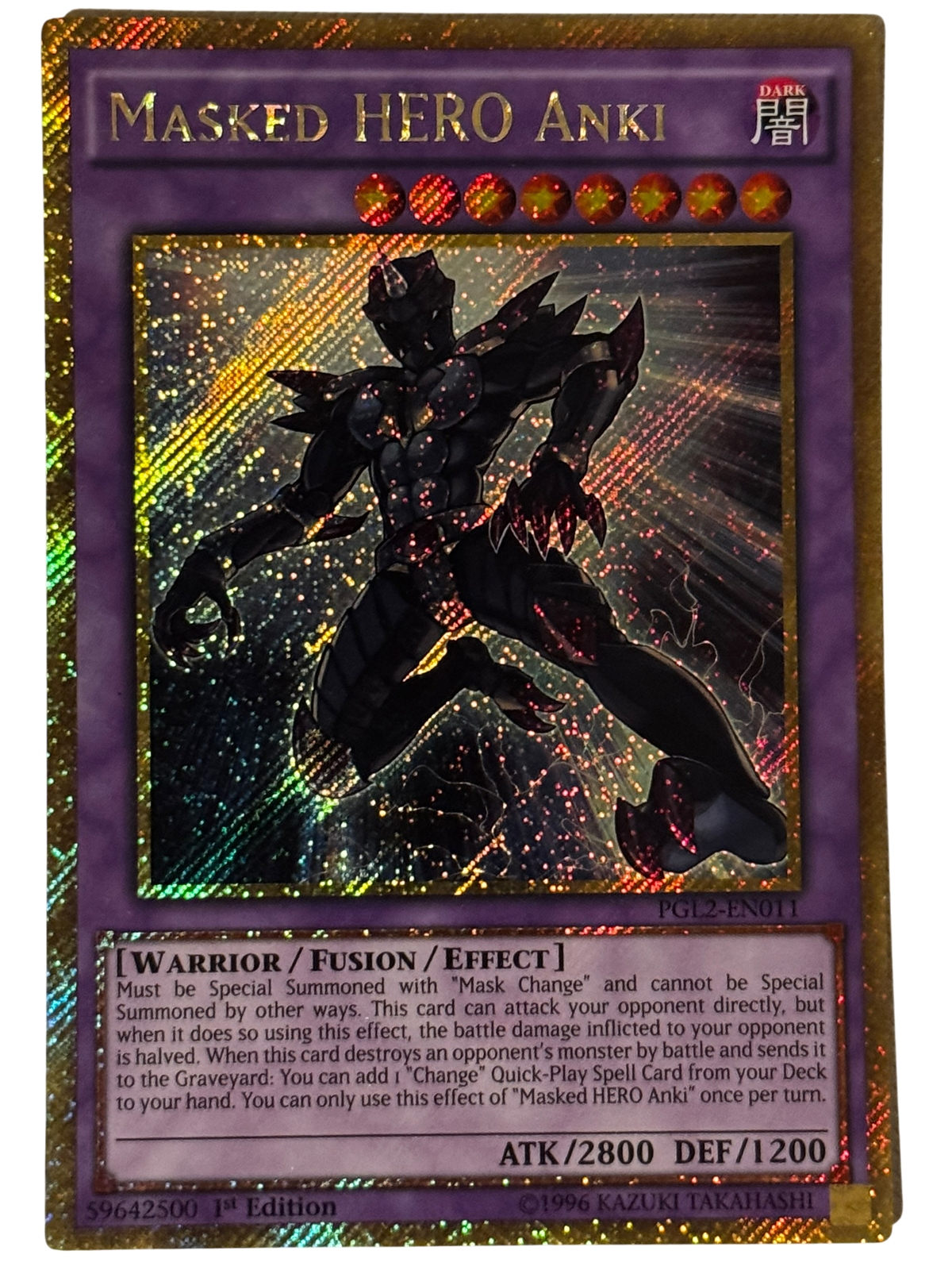 Masked HERO Anki PGL2-EN011