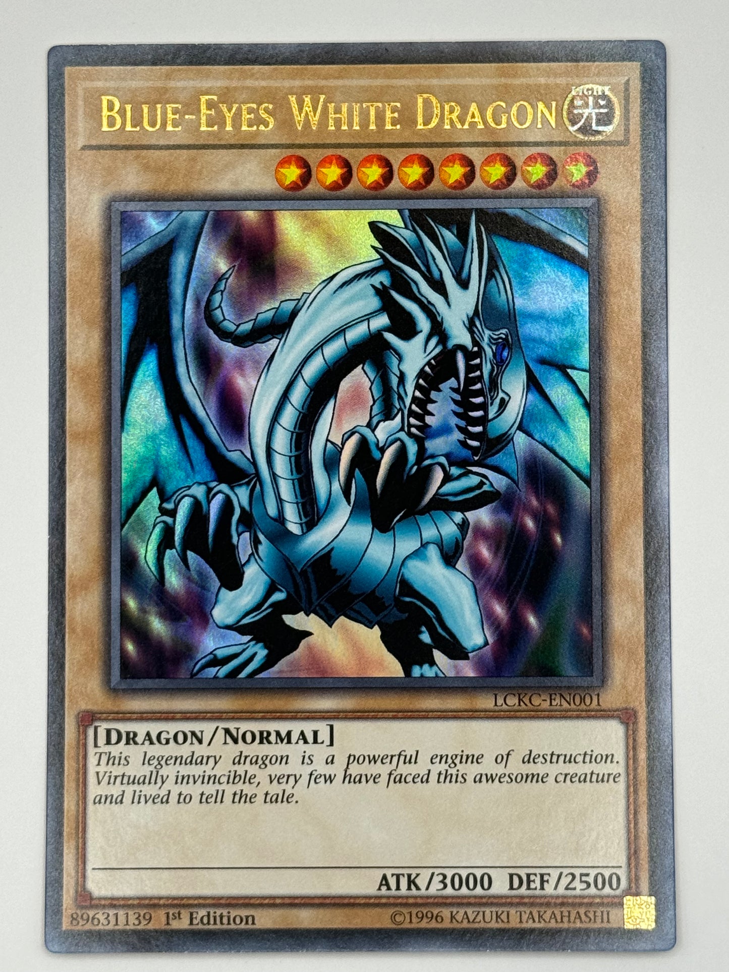 Blue-Eyes White Dragon LCKC-EN001