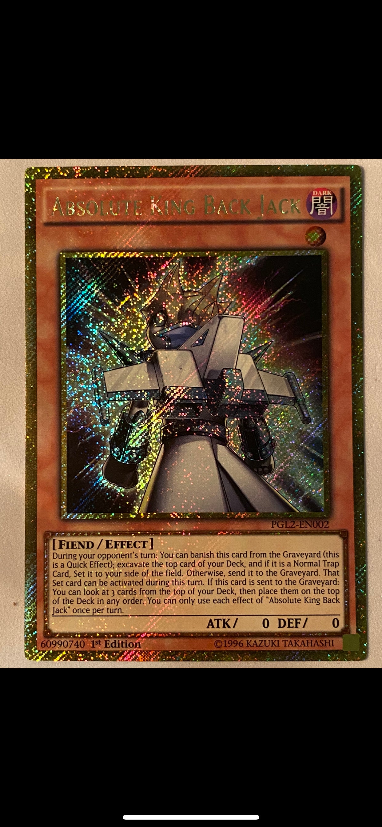 Absolute King Back Jack PGL2-EN002