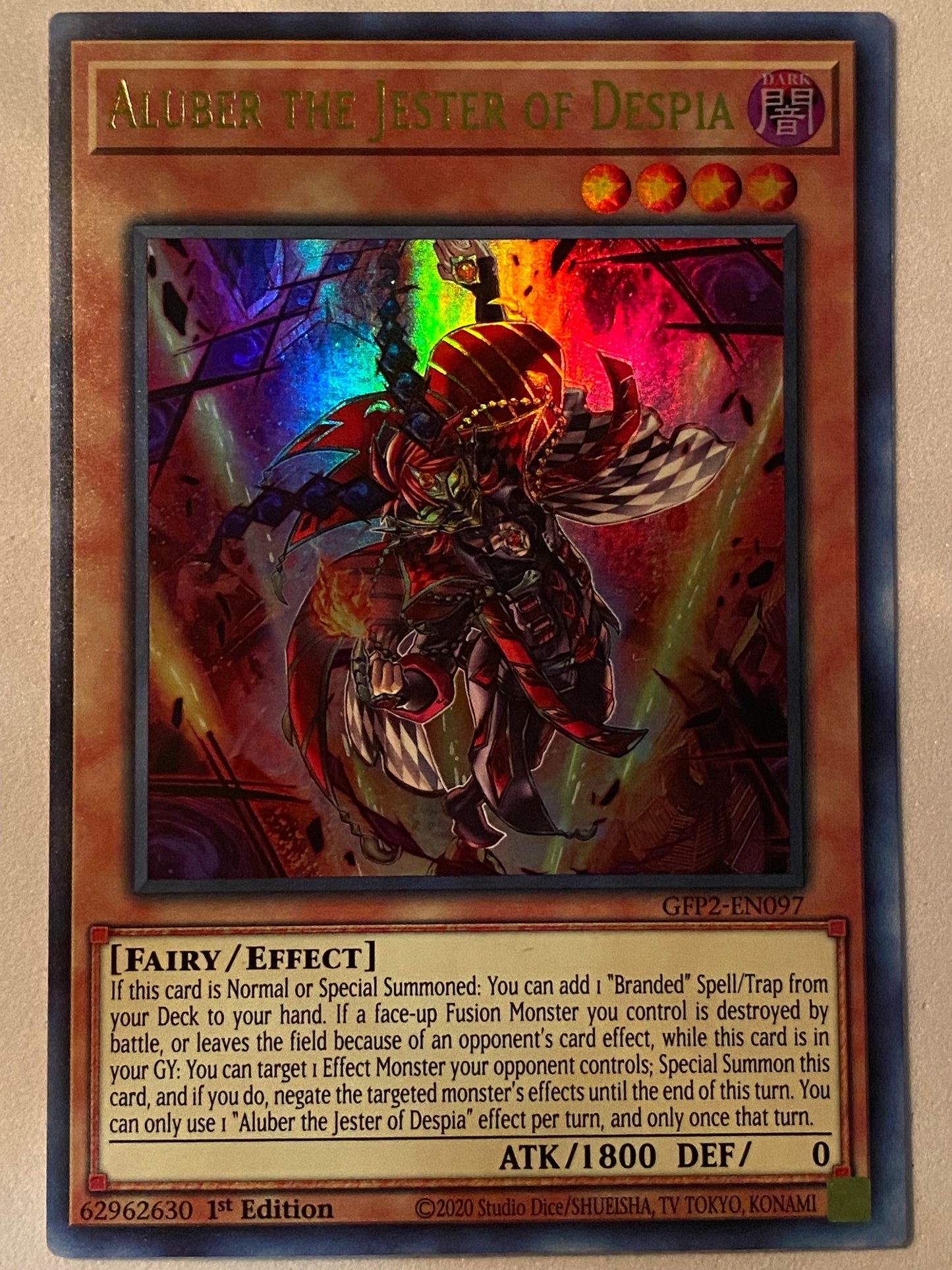 Aluber, The Jester Of Despia GFP2-EN097