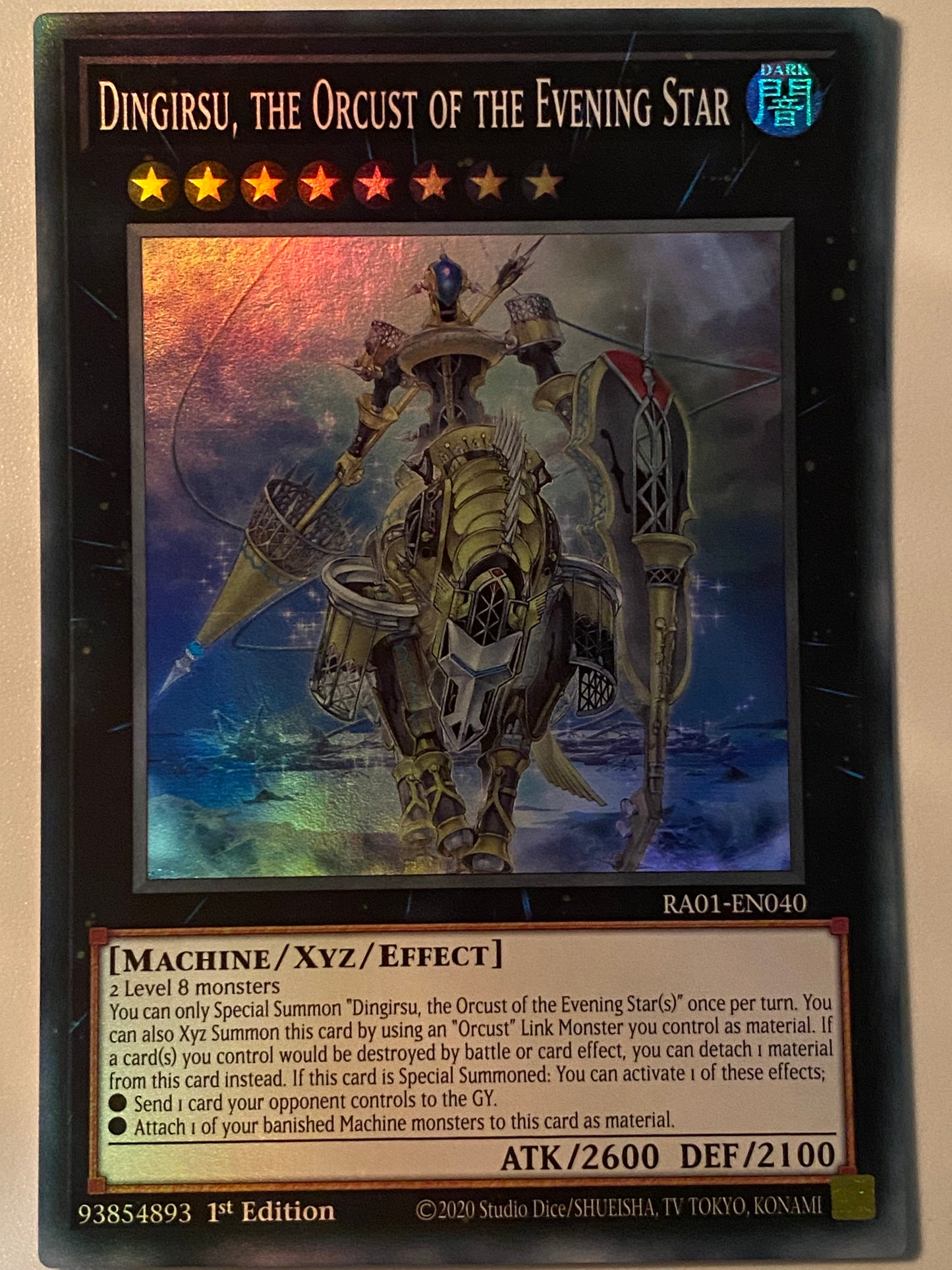 Dingirsu, The Orcust Of The Evening Star RA01-EN040