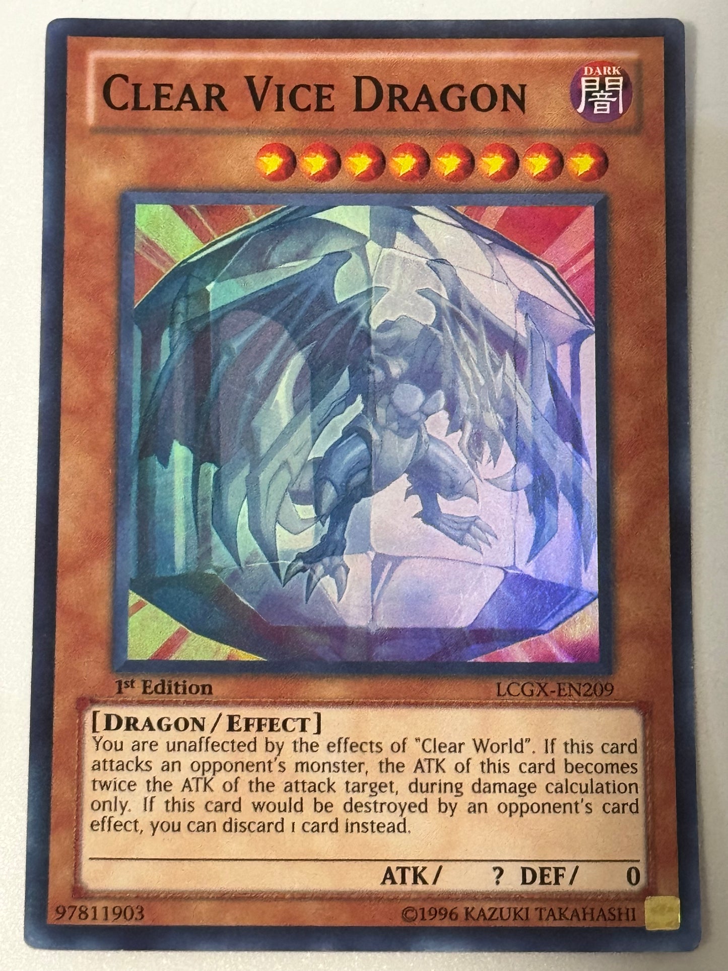 Clear Vice Dragon LCGX-EN209