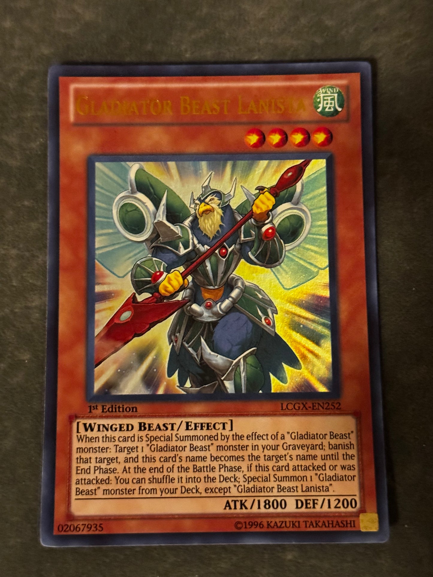 Gladiator Beast Lanista LCGX-EN252