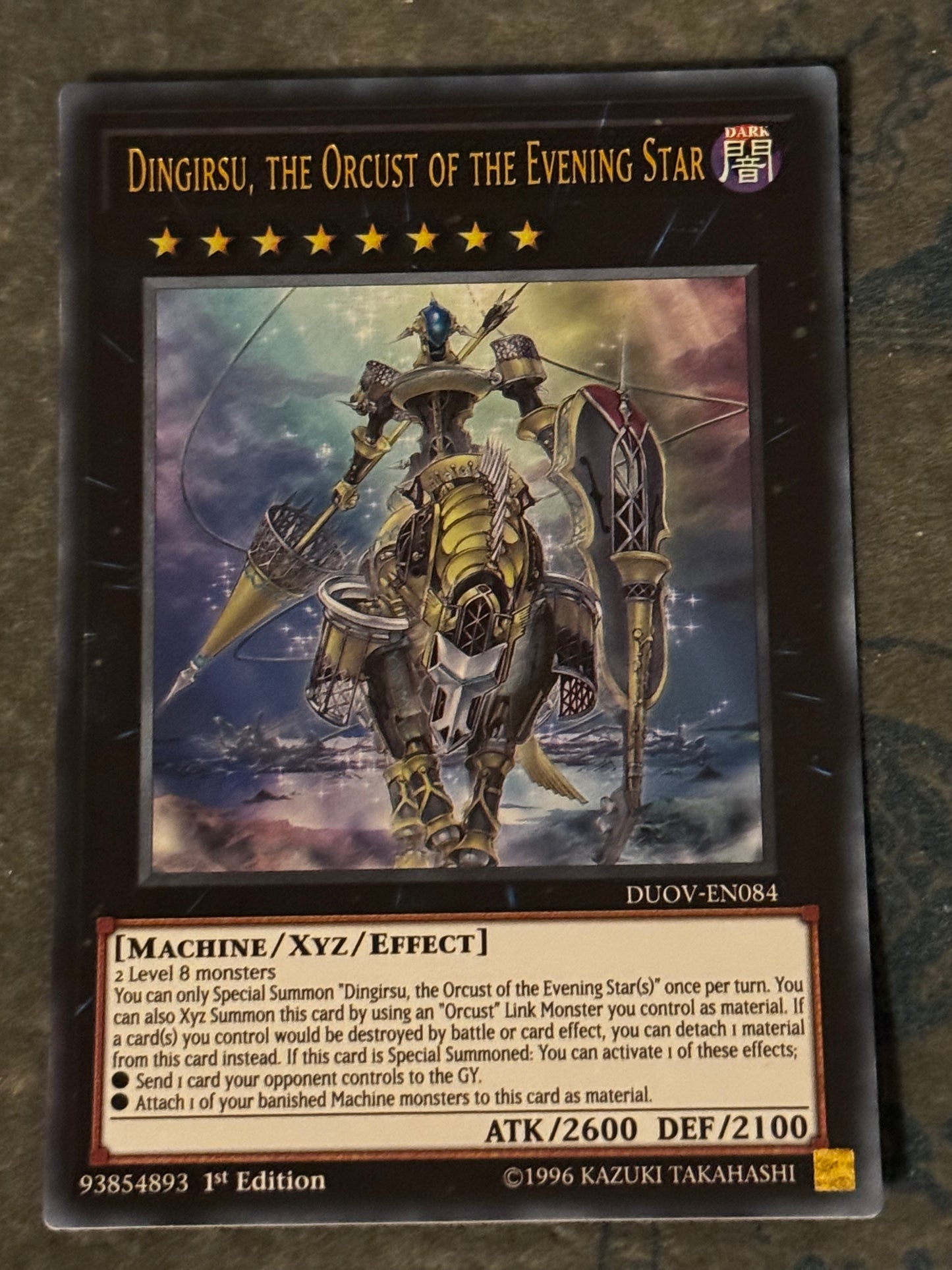 Dingirsu, The Orcust Of The Evening Star DUOV-EN084
