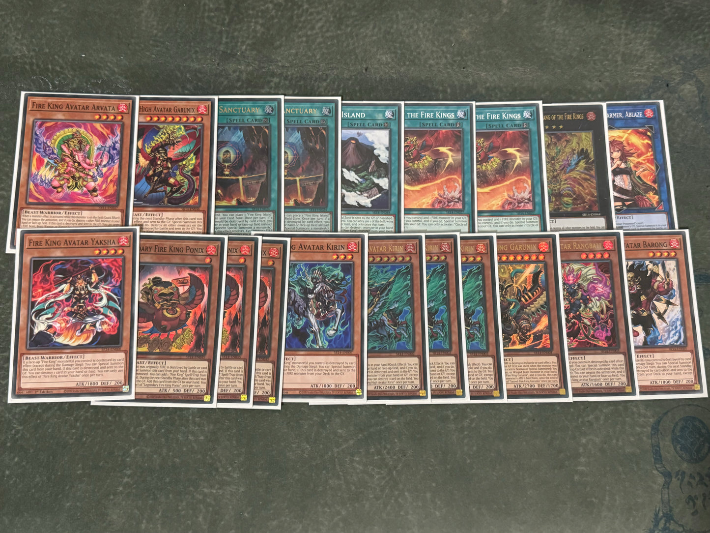 Fire King Deck Core