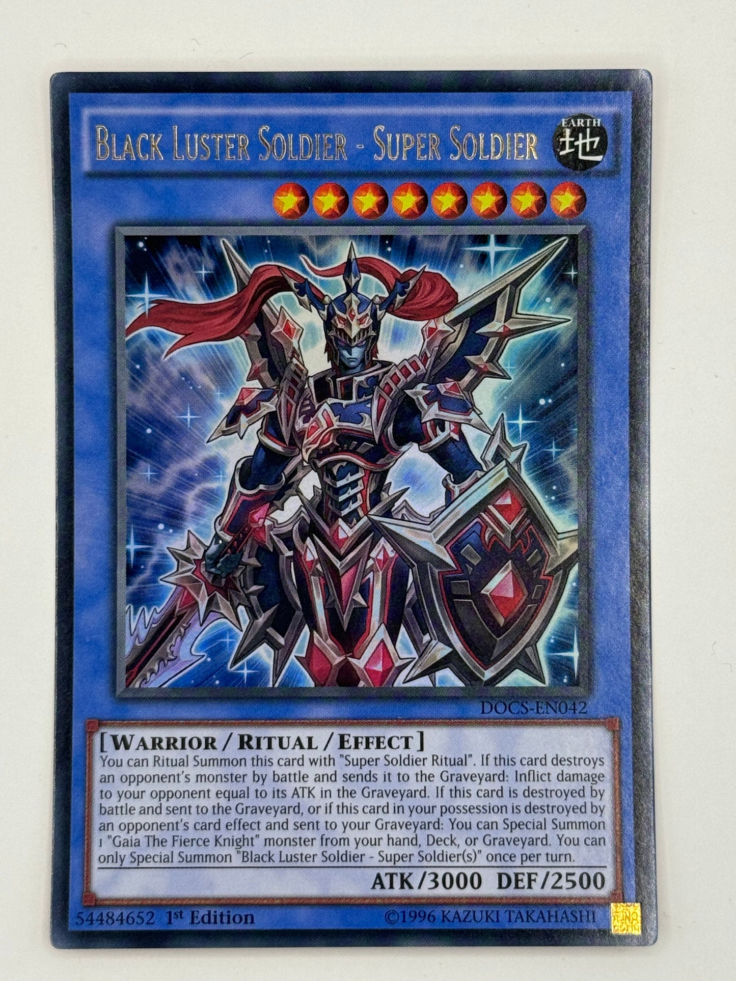 Black Luster Soldier - Sacred Soldier DOCS-EN042