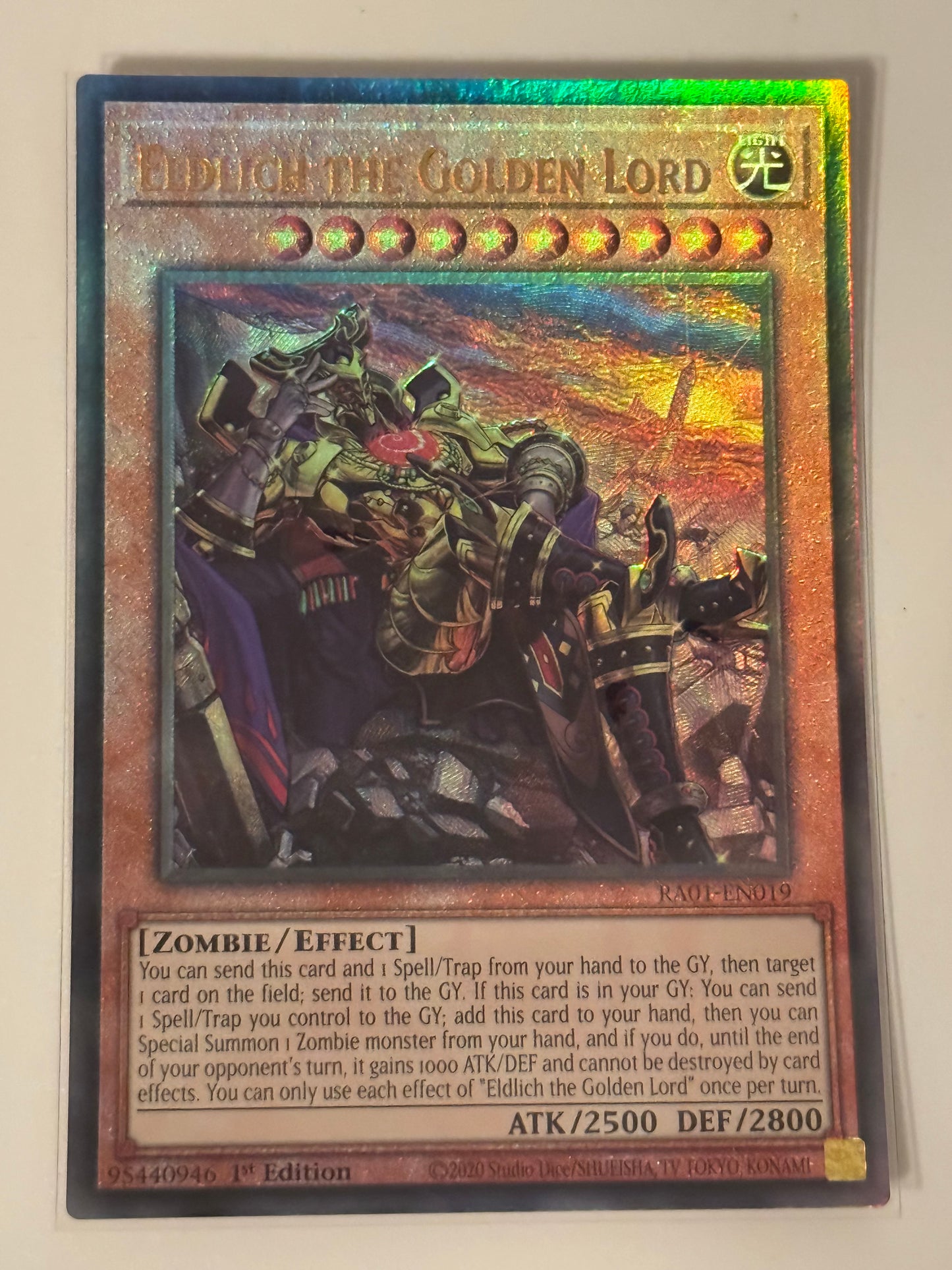 Eldlich The Golden Lord RA01-EN019