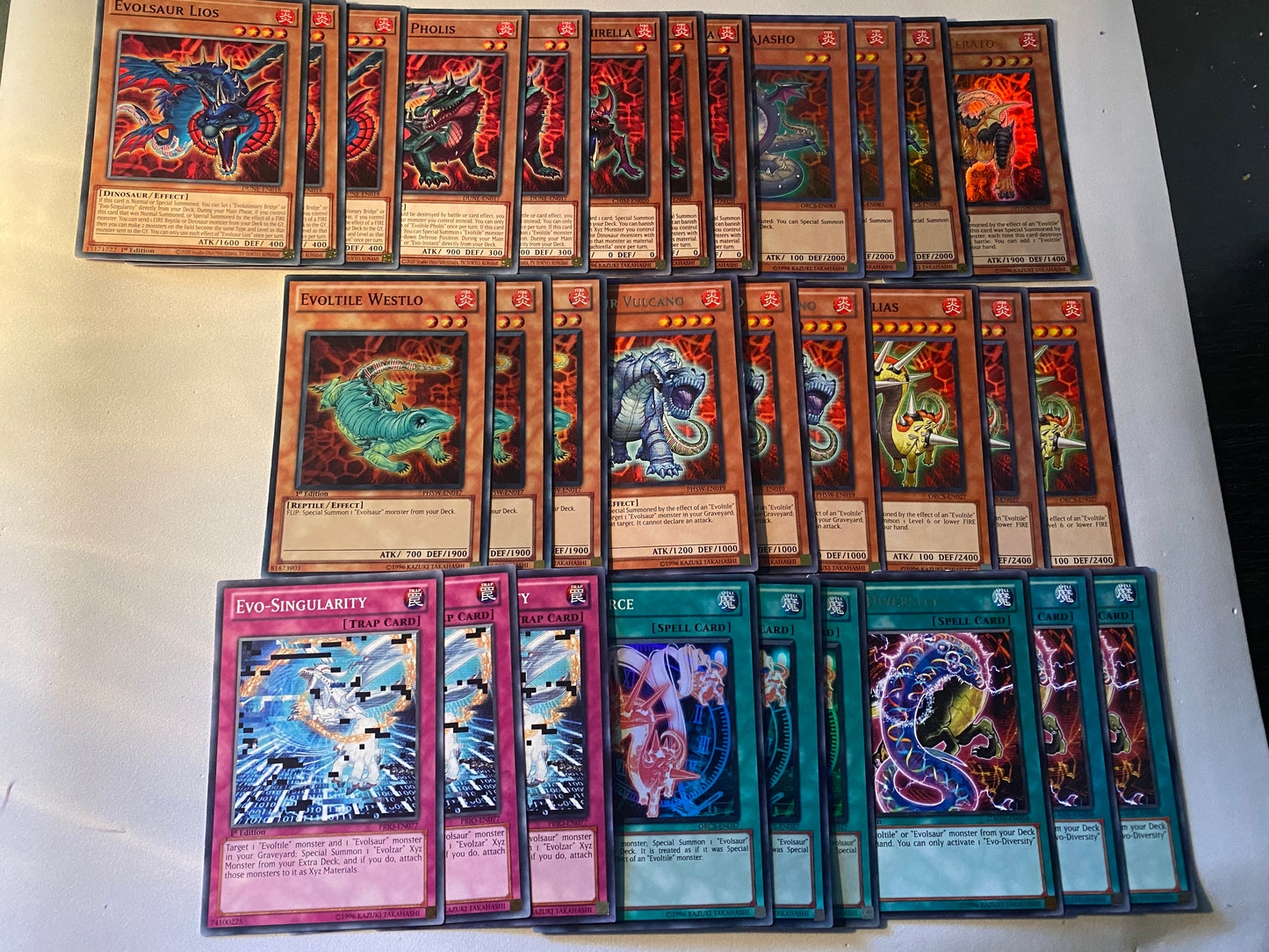 Evolsaur Deck Core(Minus Extra Deck)