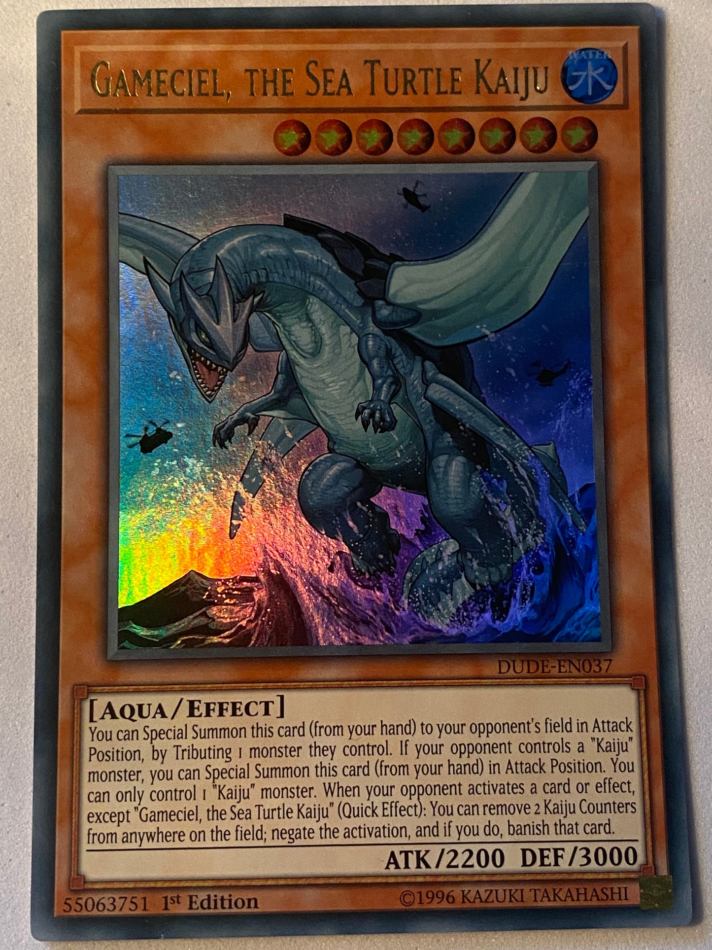 Gameciel, The Sea Turtle Kaiju DUDE-EN037