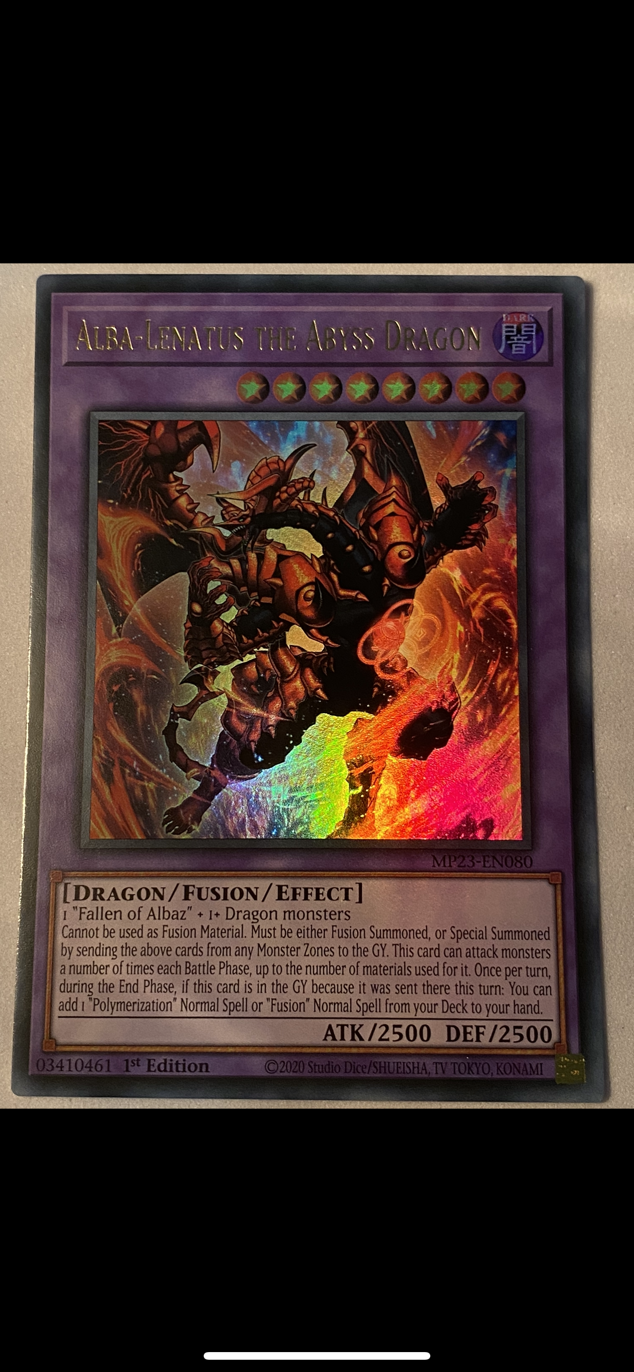 Alba-Lenatus The Abyss Dragon MP23-EN080