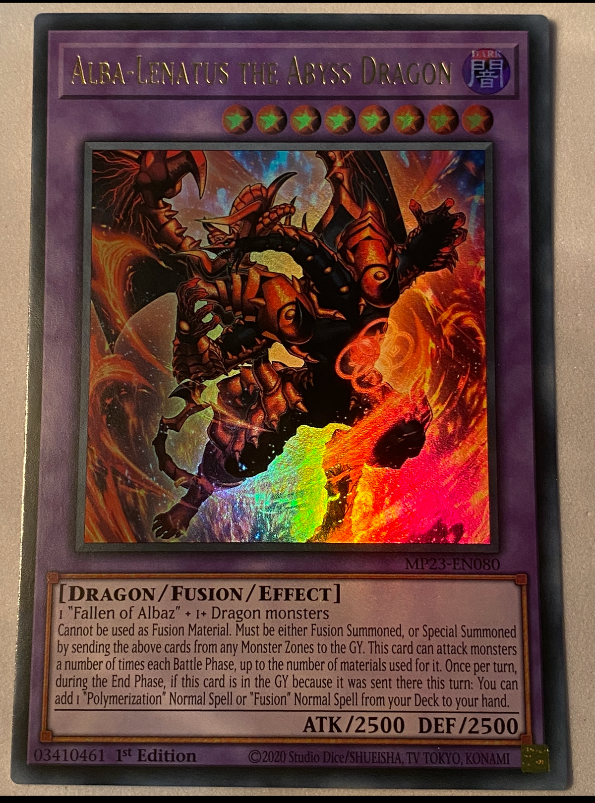 Alba-Lenatus The Abyss Dragon MP23-EN080