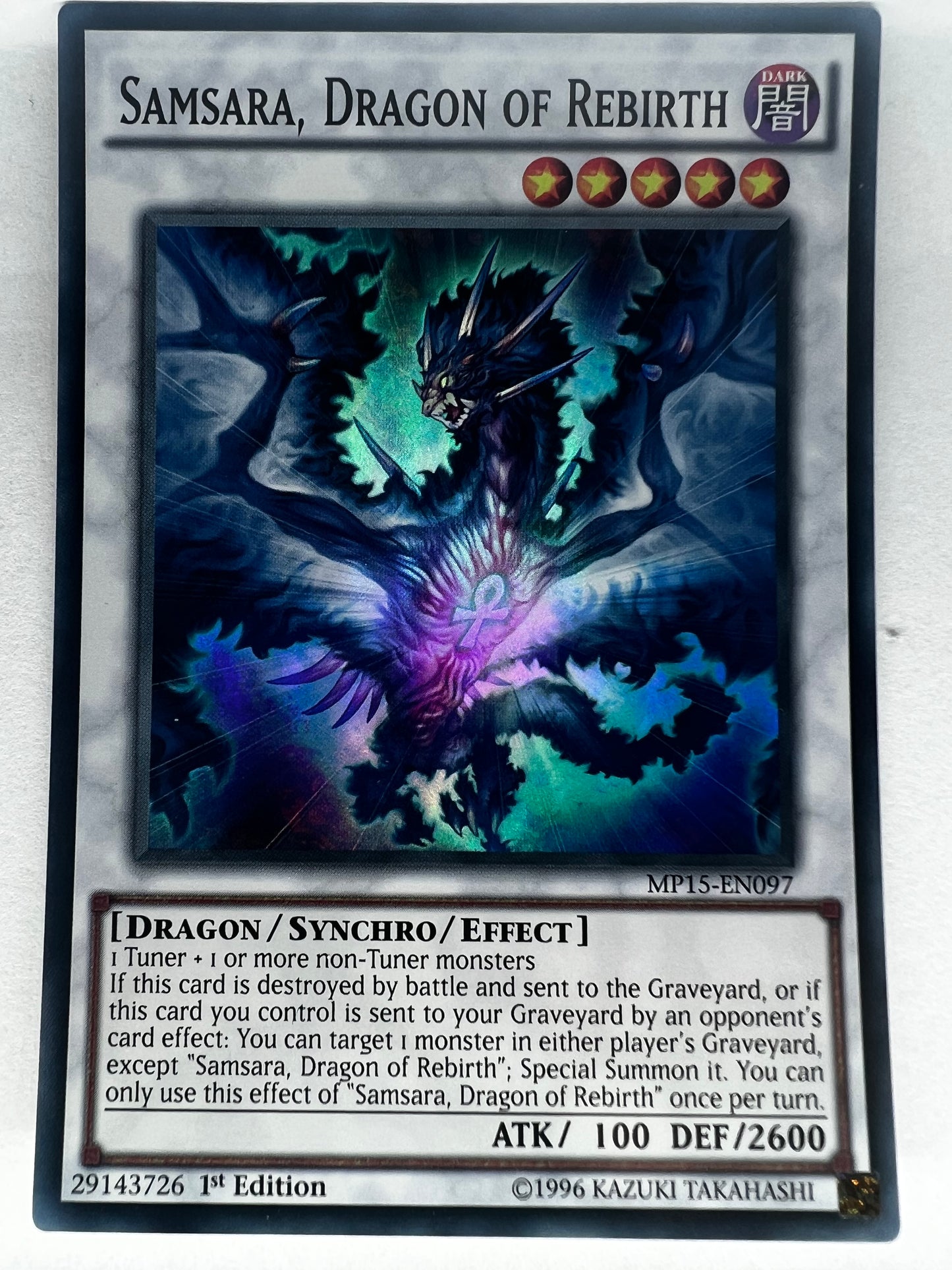 Samsara, Dragon of Rebirth MP15-EN097
