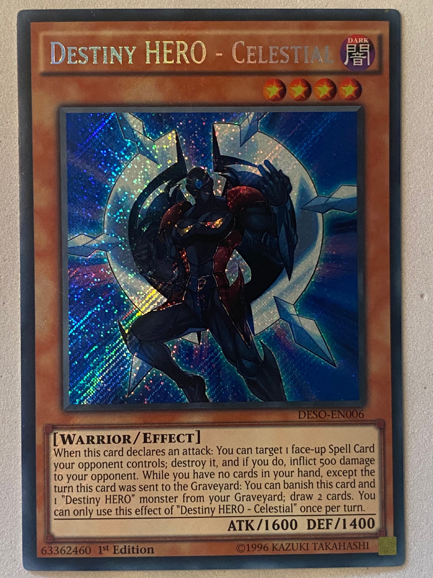 Destiny HERO - Celestial DESO-EN006
