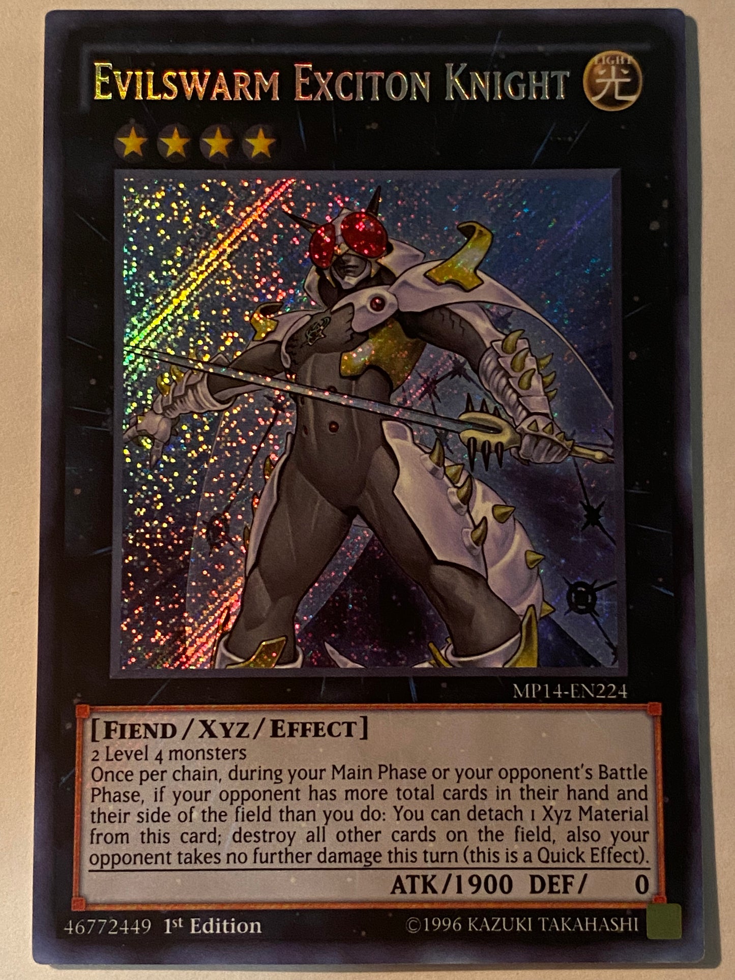 Evilswarm Exciton Knight MP14-EN224