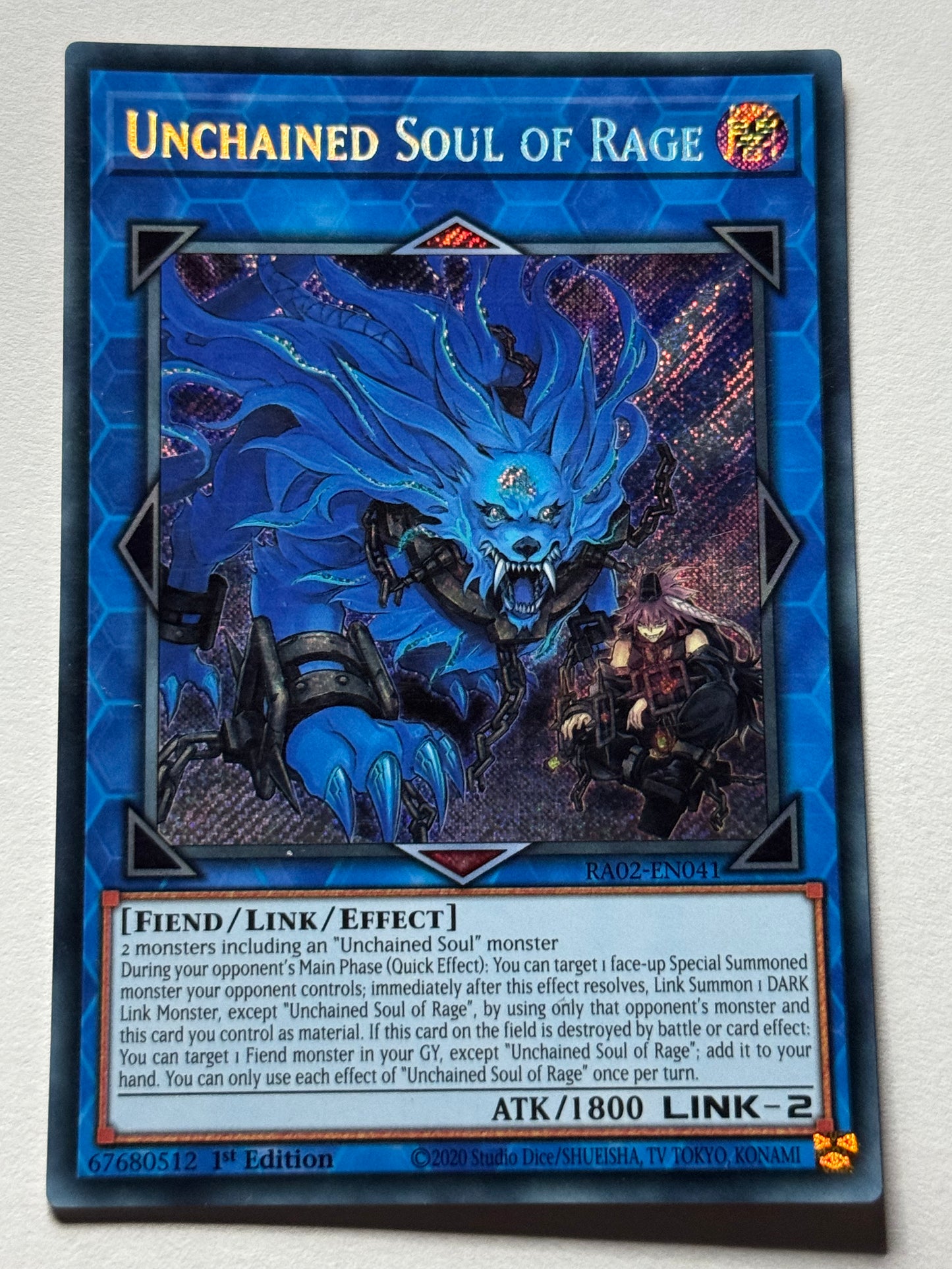 Unchained Soul Of Rage RA02-EN041