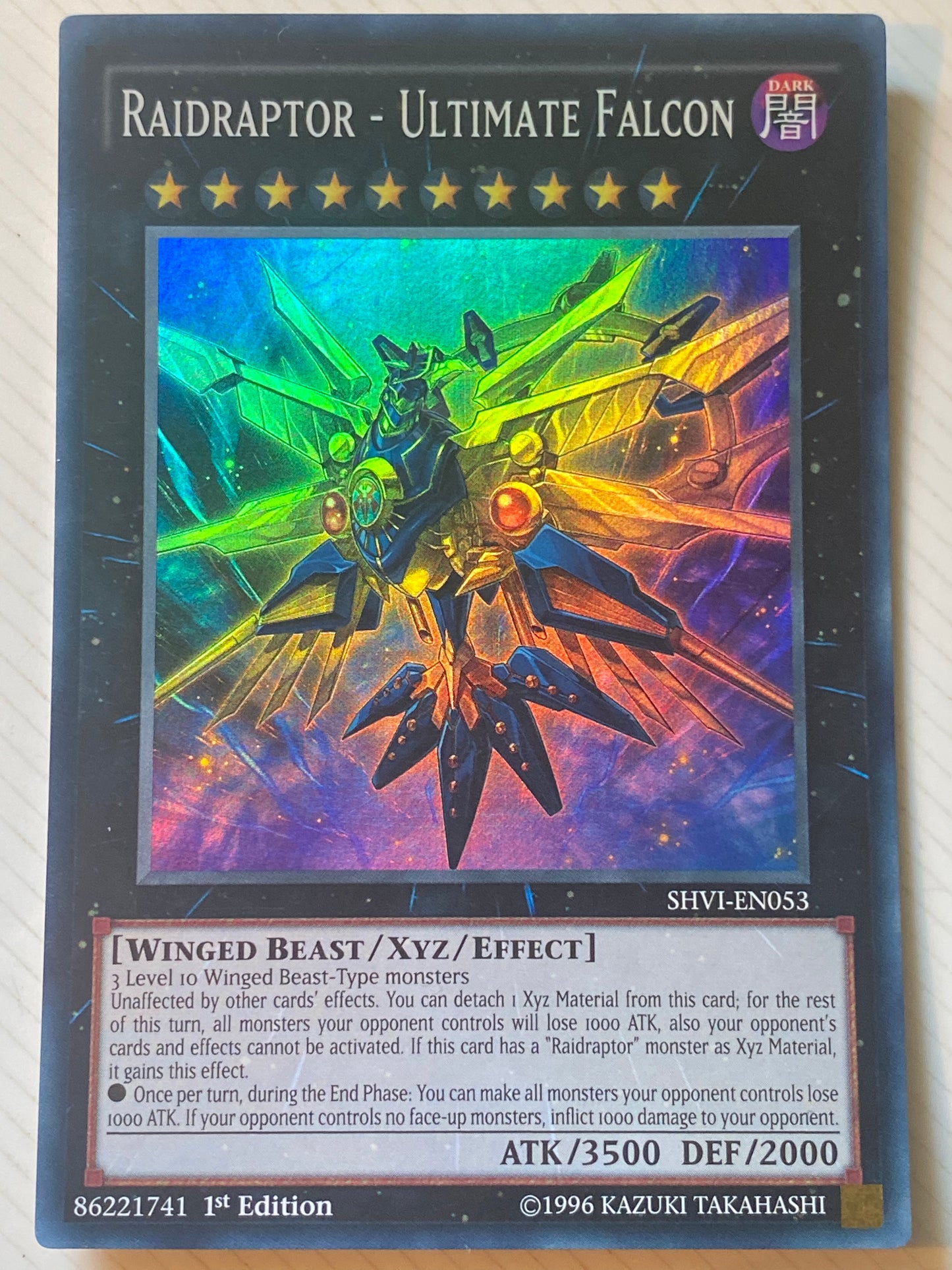 Raidraptor - Ultimate Falcon SHVI-EN053