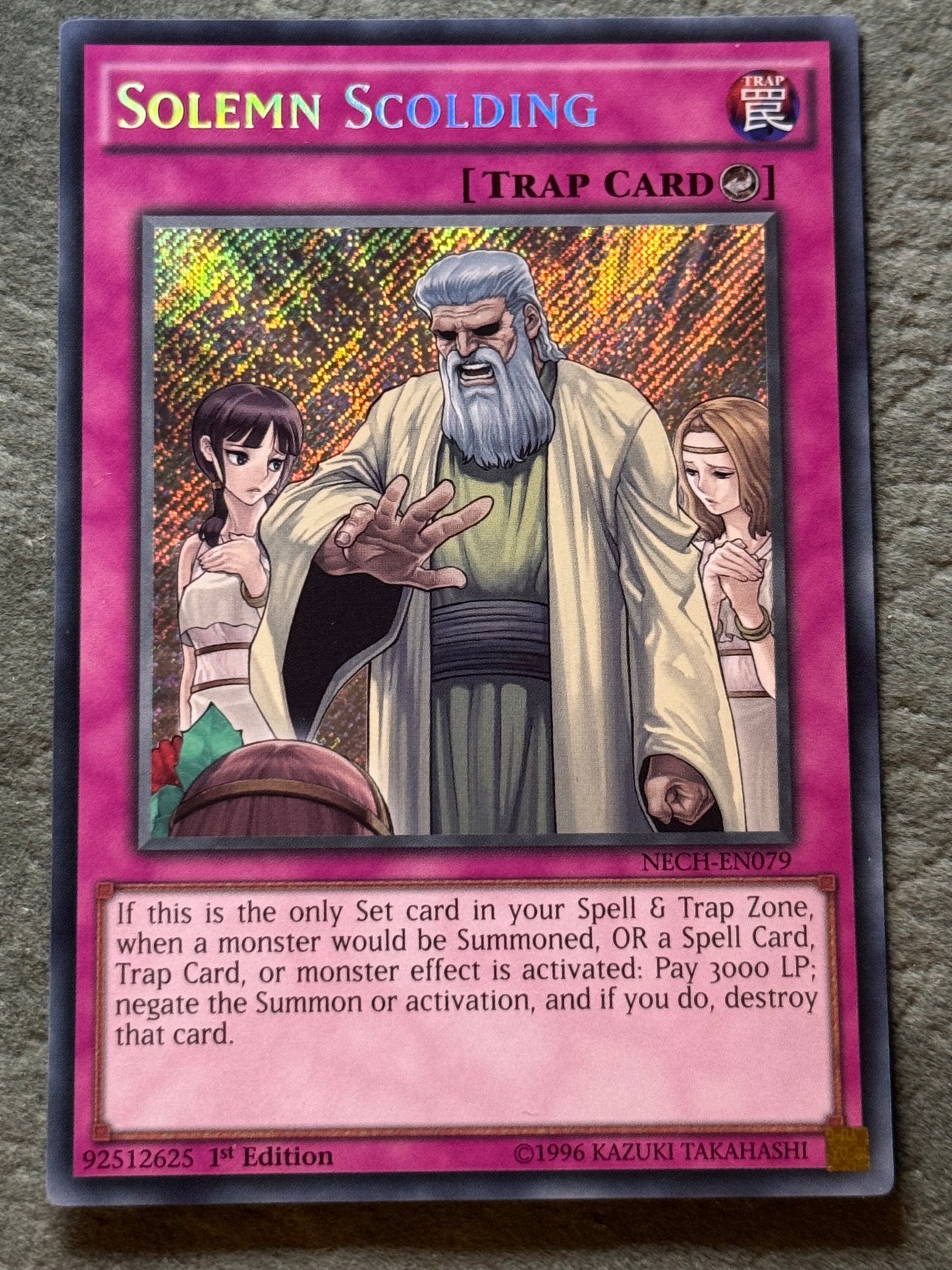 Solemn Scolding NECH-EN079