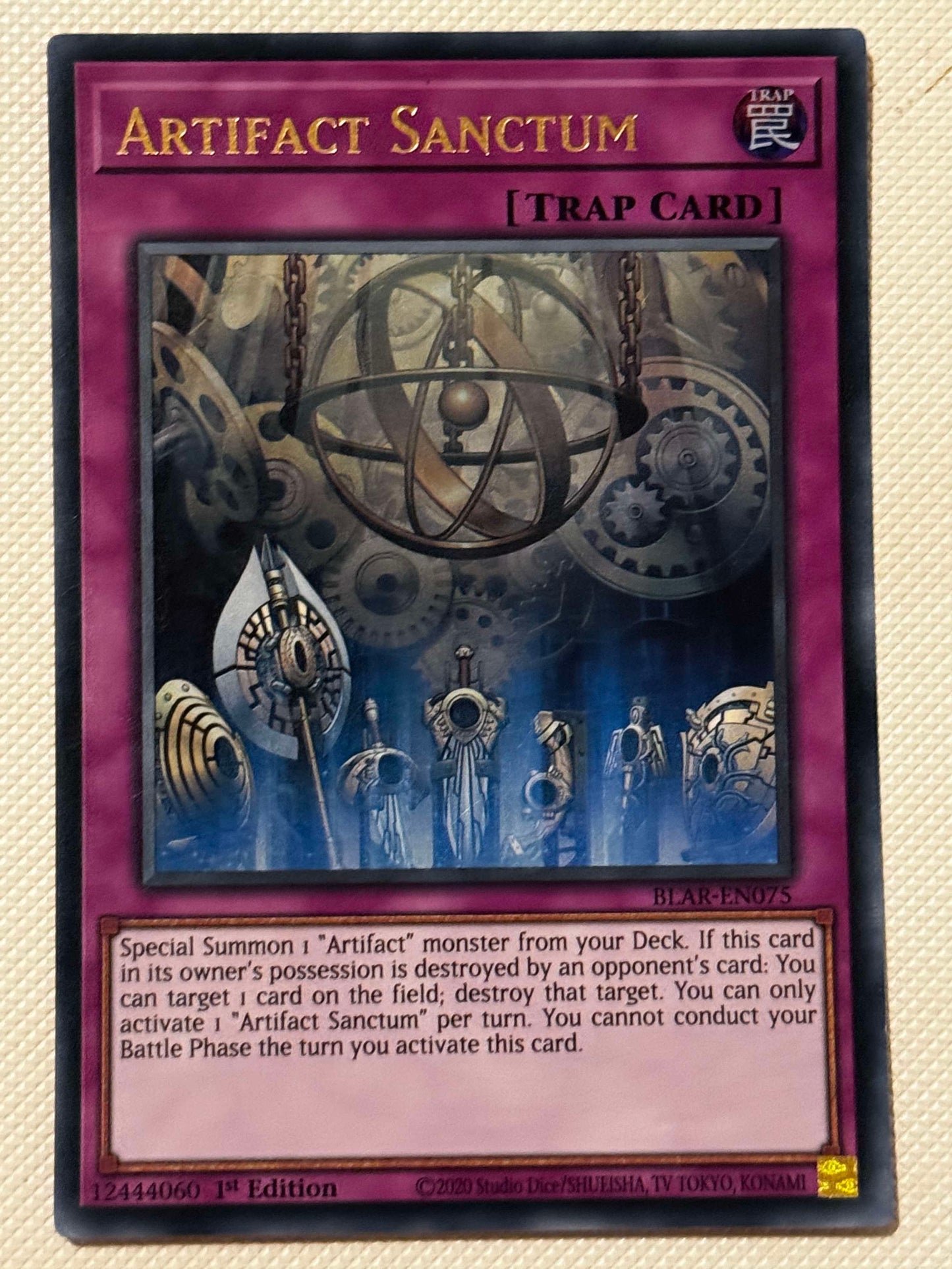 Artifact Sanctum BLAR-EN075