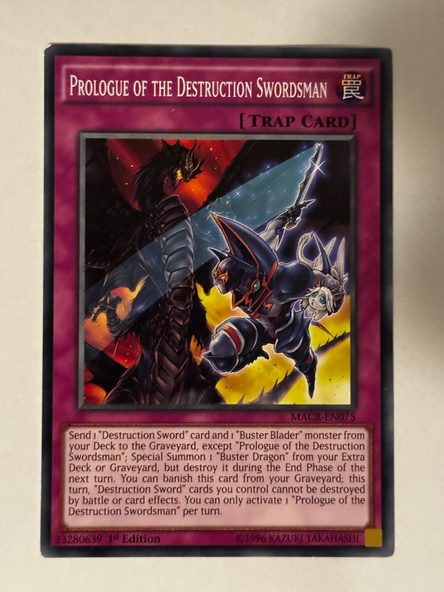 Prologue Of The Destruction Swordsman MACR-EN075