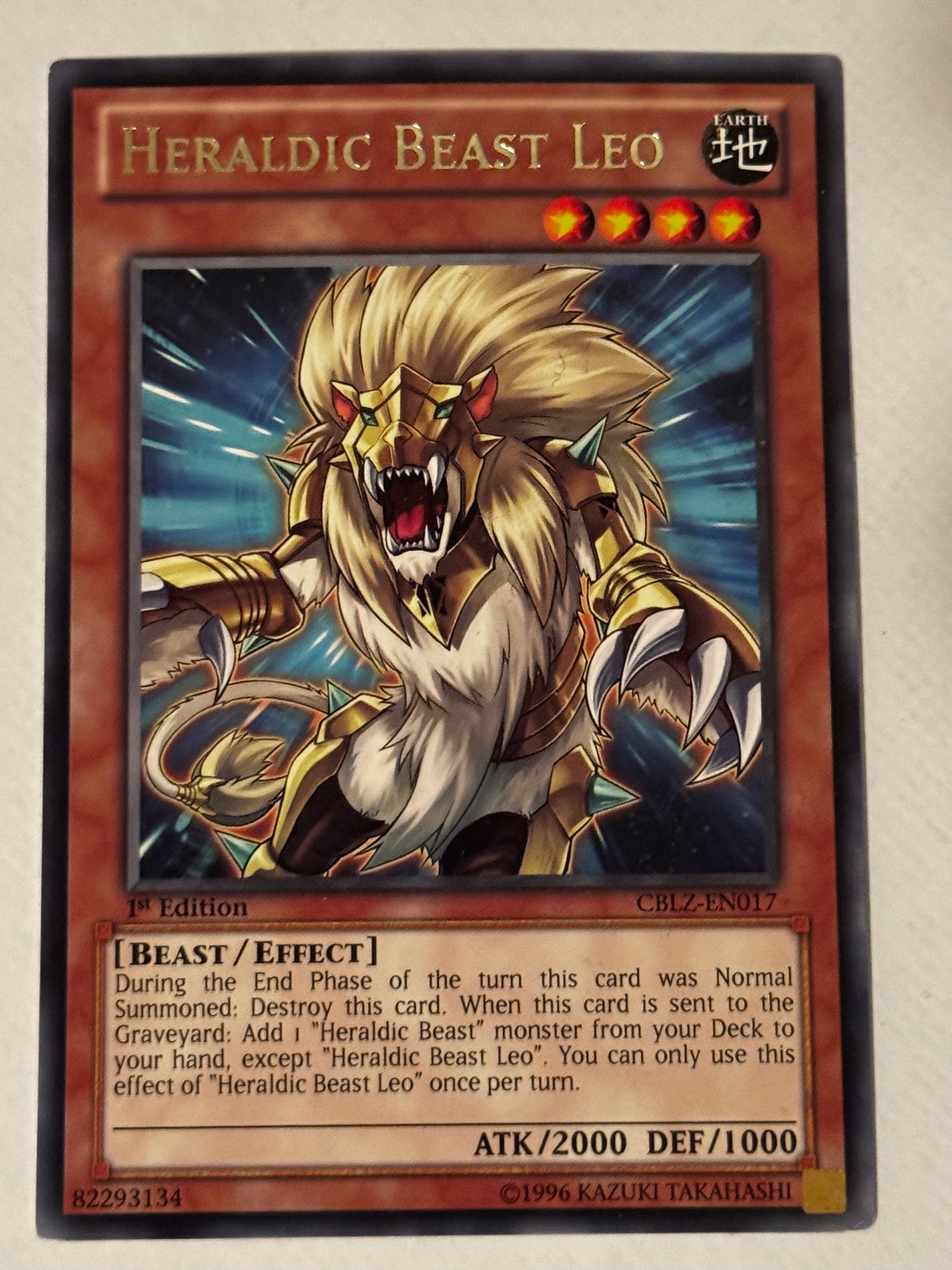 Heraldic Beast Leo CBLZ-EN017