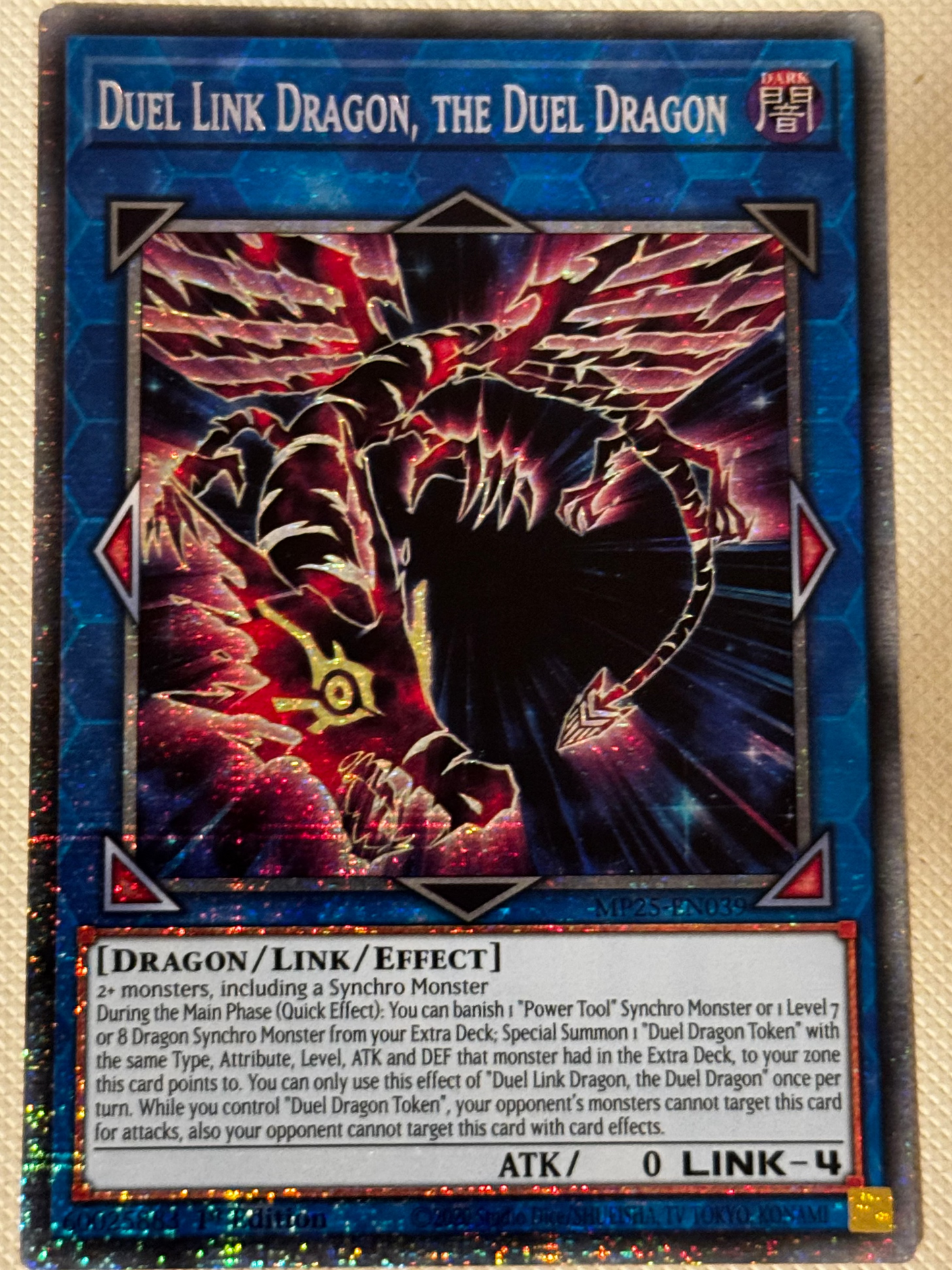 Duel Link Dragon, The Duel Dragon MP25-EN039