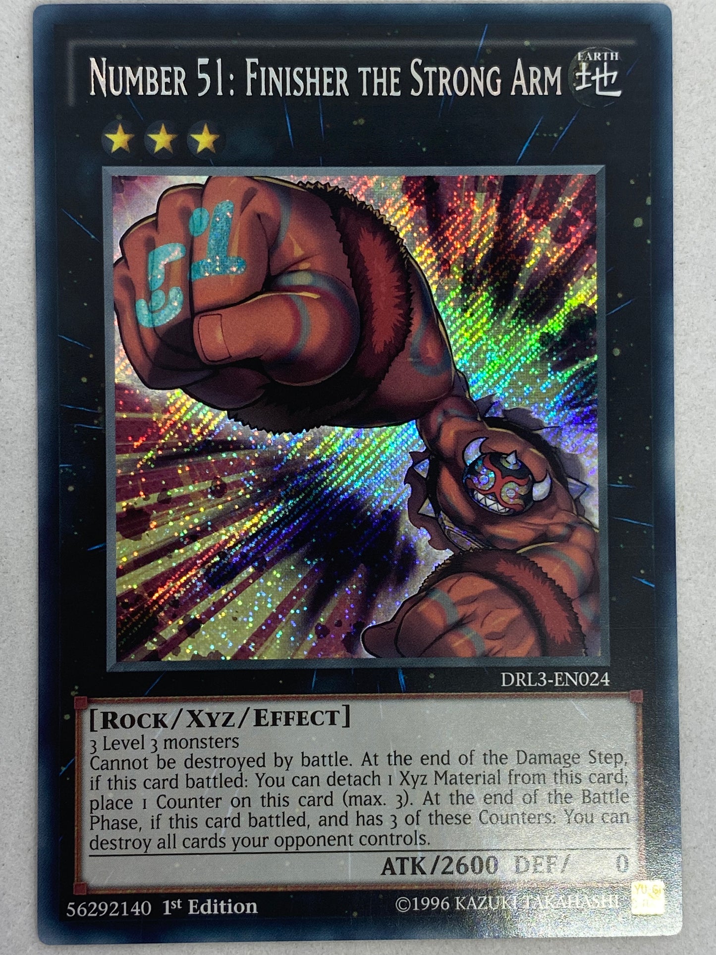 Number 51: Finisher The Strong Arm DRL3-EN024