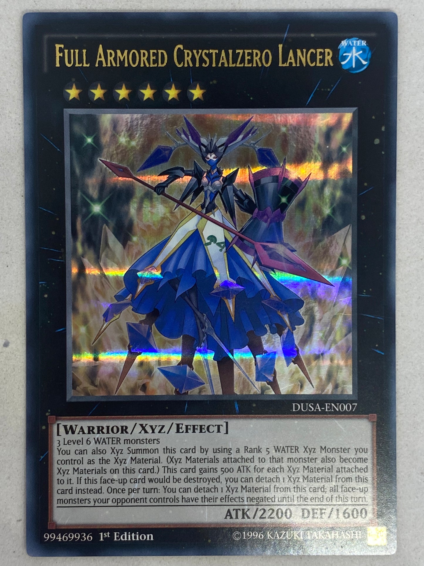 Full Armoured Crystalzero Lancer DUSA-EN007