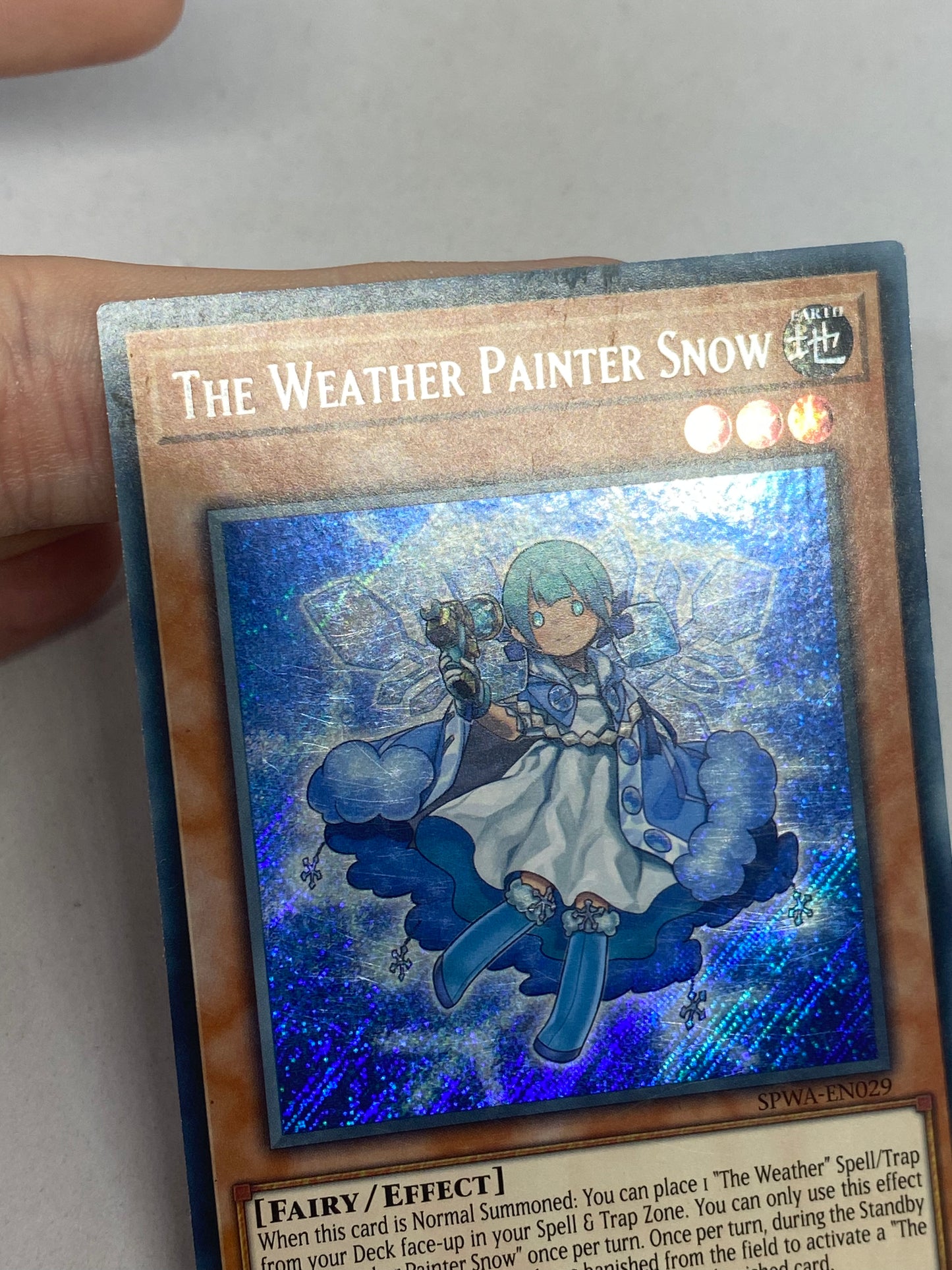 The Weather Painter Snow SPWA-EN029
