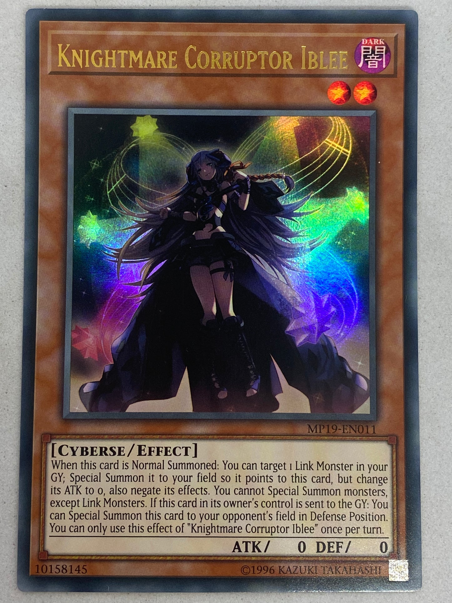 Knightmare Corruptor Iblee MP19-EN011