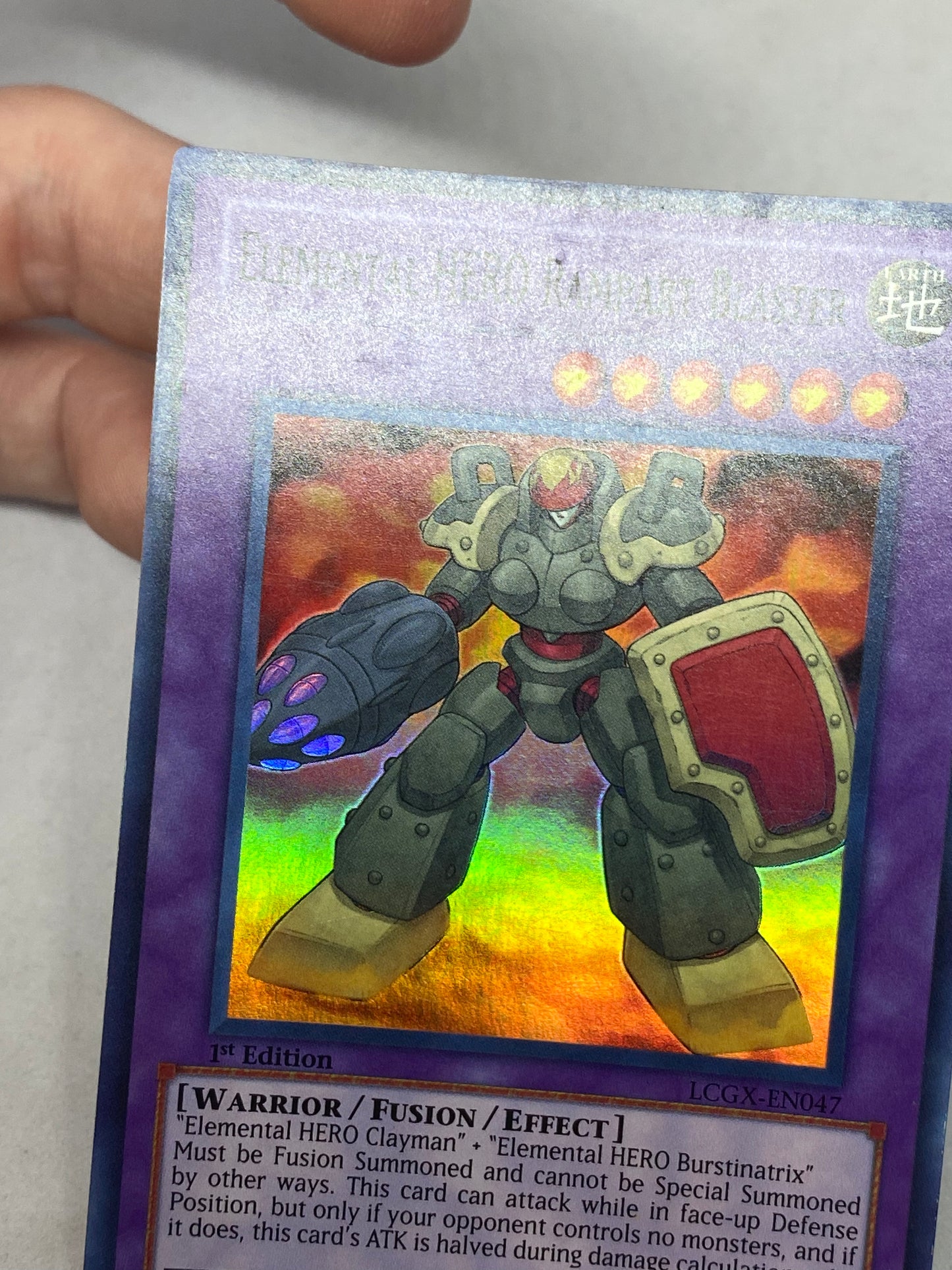 Elemental HERO Rampart Blaster LCGX-EN047
