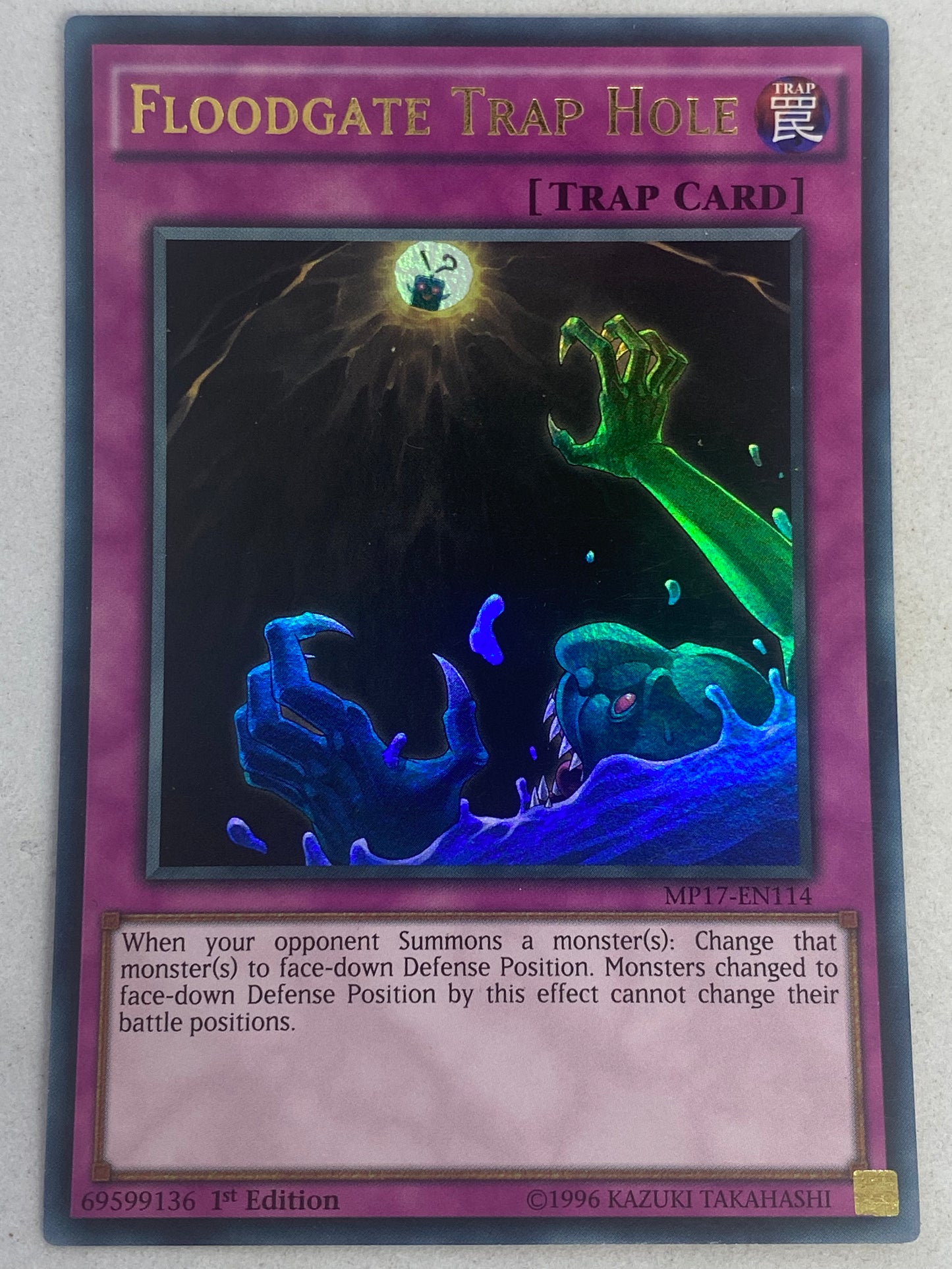 Floodgate Trap Hole MP17-EN114