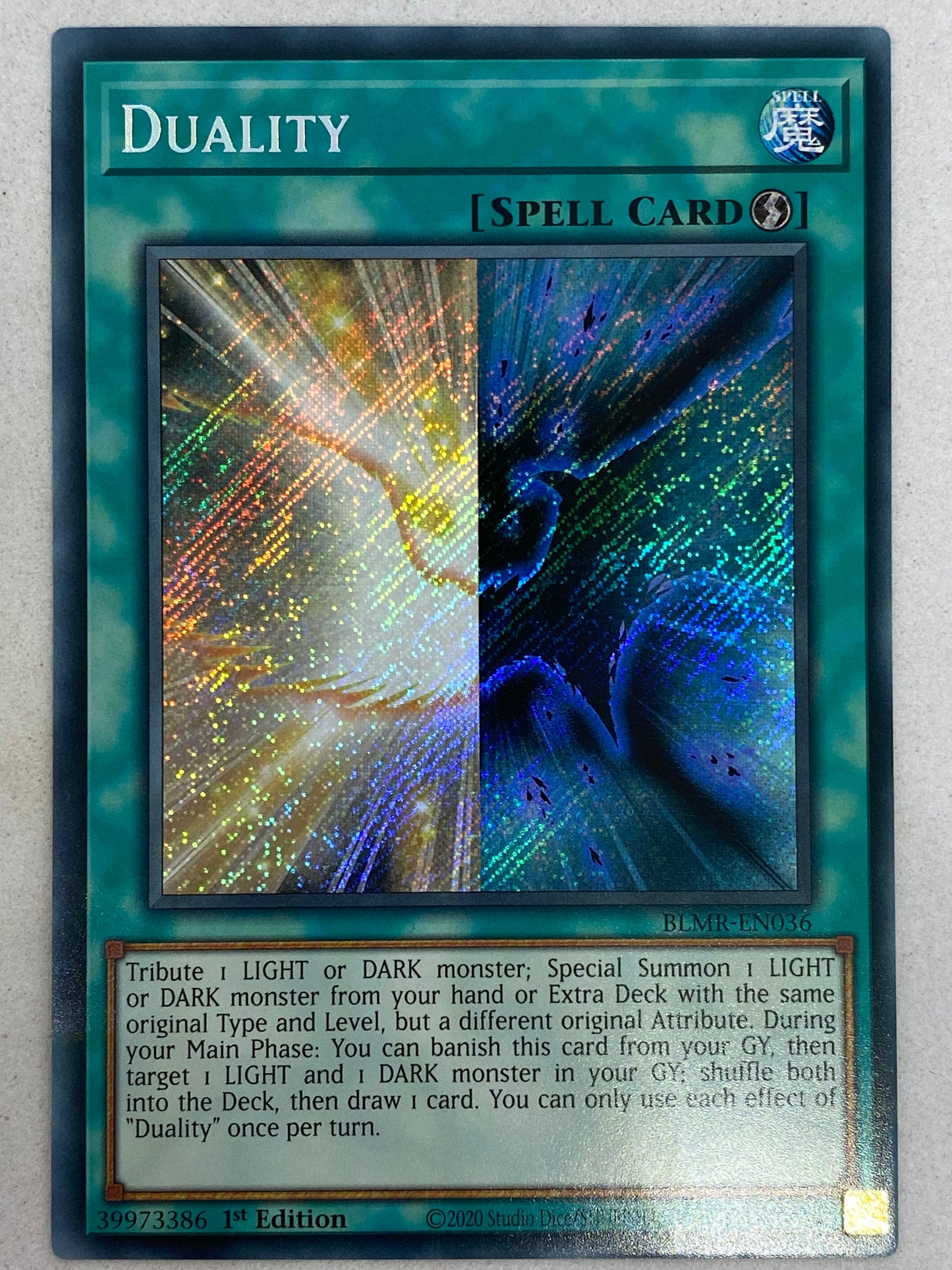 Duality BLMR-EN036
