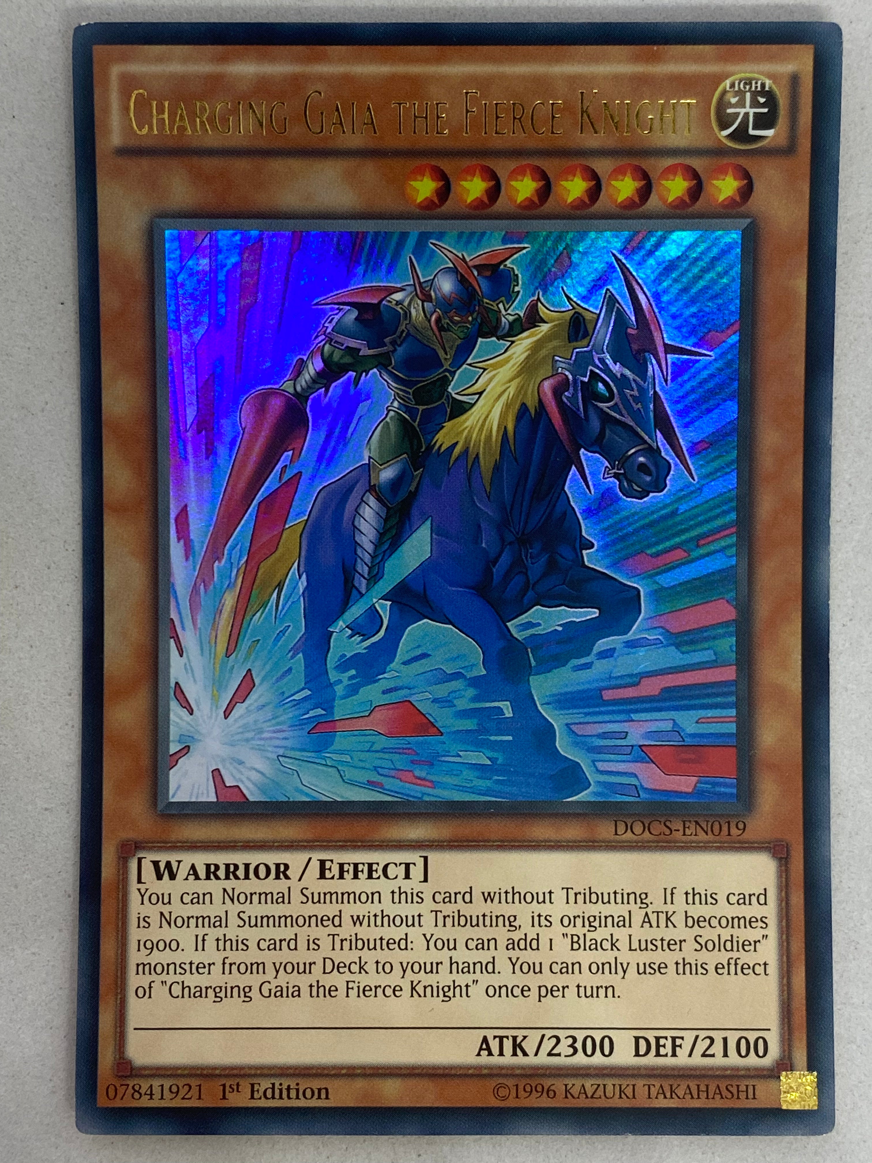 Charging Gaia The Fierce Knight DOCS-EN019 Genesis TCG Charging Gaia The Fierce Knight DOCS-EN019 Genesis TCG