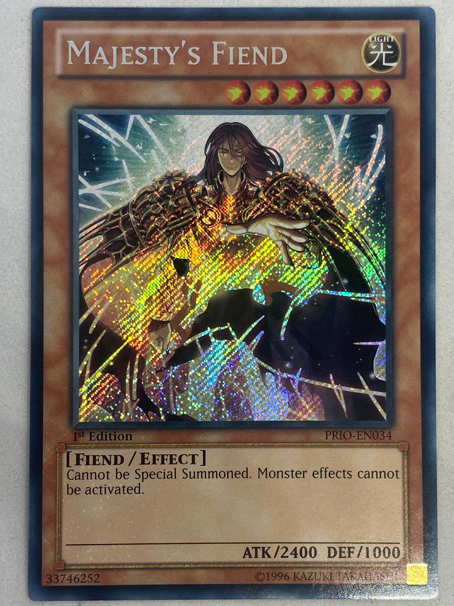 Majesty’s Fiend PRIO-EN034