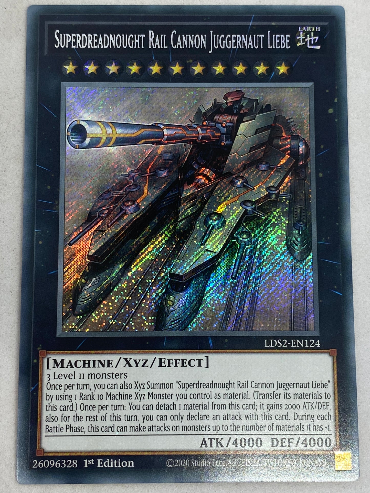 Superdreadnought Rail Cannon Juggernaut Liebe LDS2-EN124