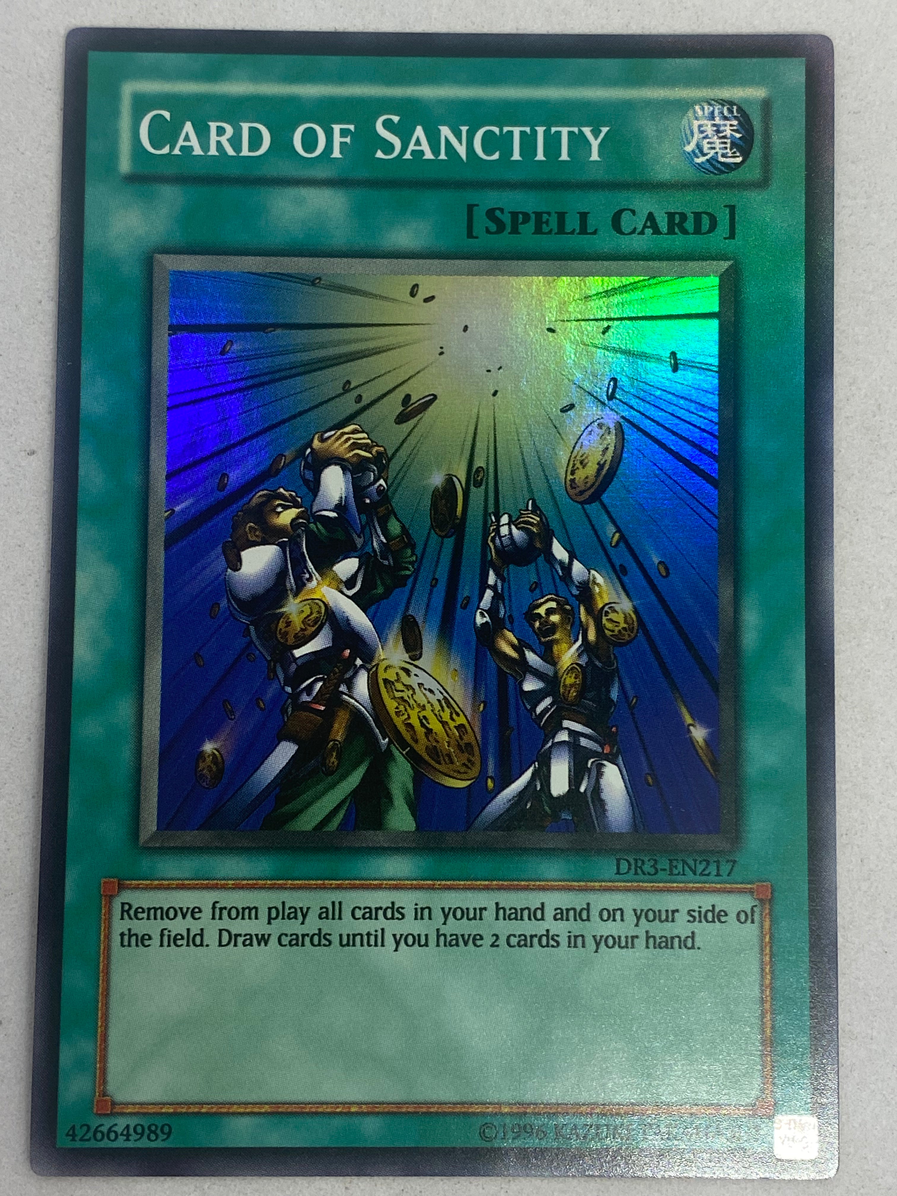 yugioh card of sanctity anime Card Of Sanctity DR3-EN217 – Genesis TCG