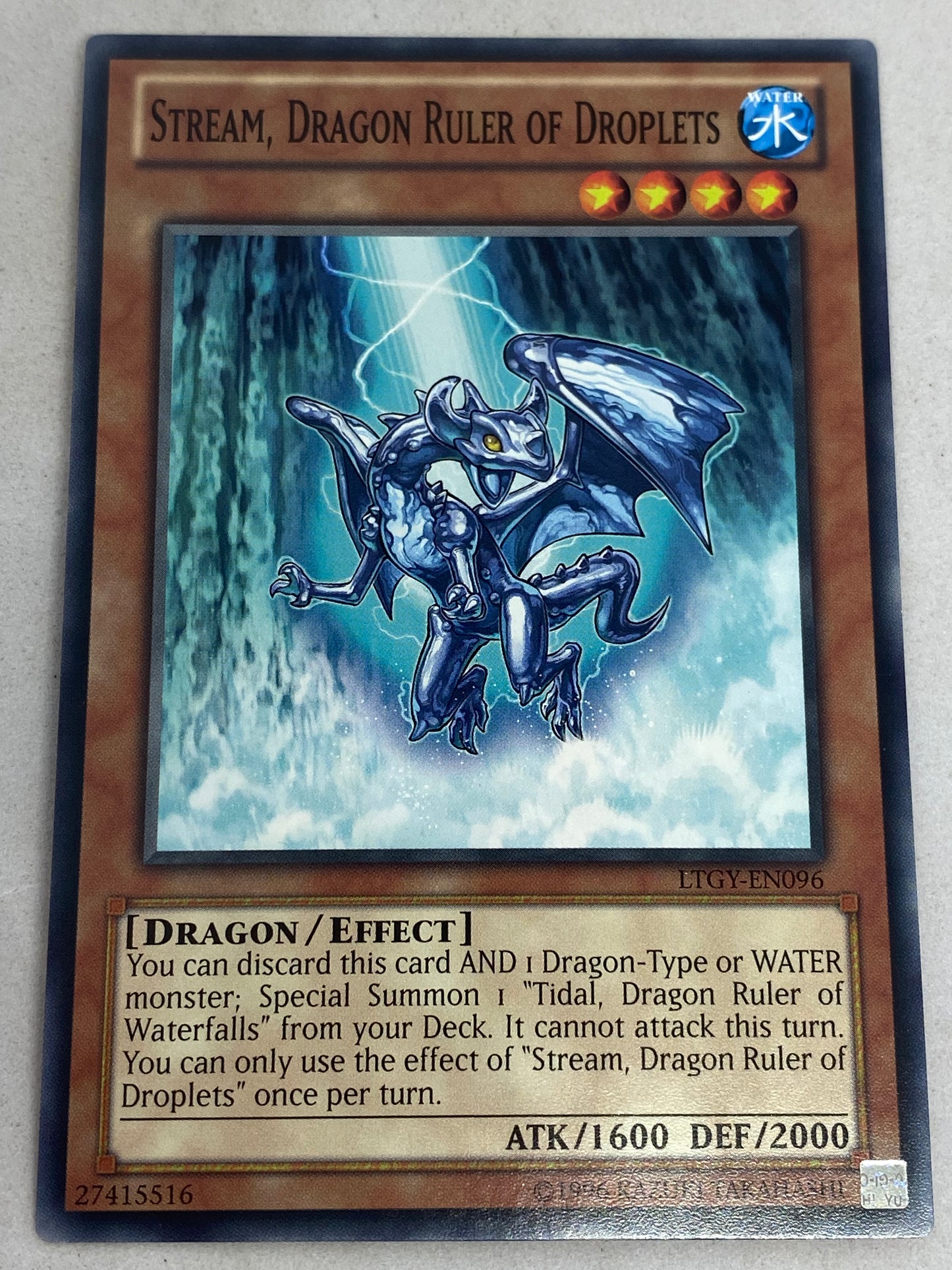 Stream, Dragon Ruler Of Droplets LTGY-EN096