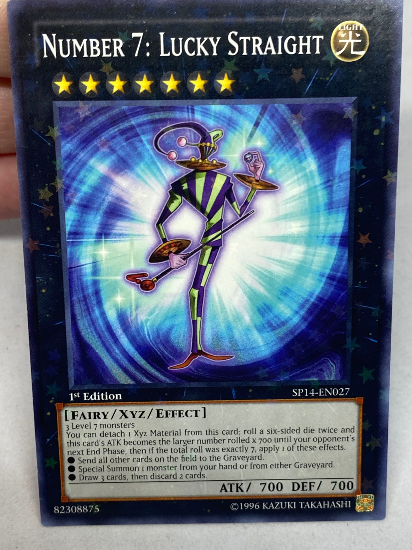 Number 7: Lucky Straight SP14-EN027