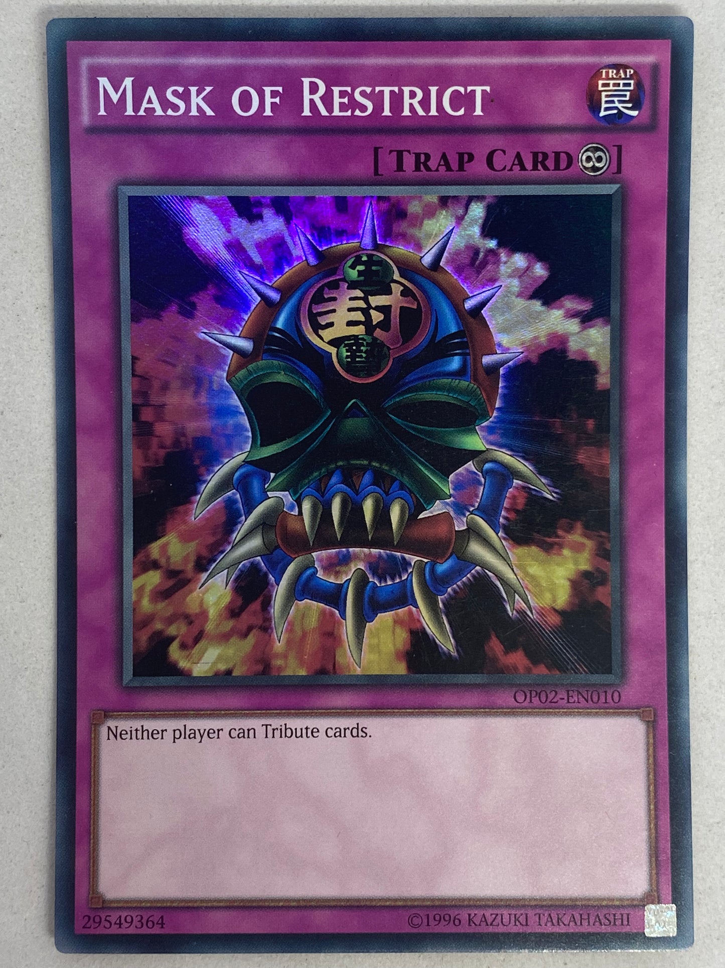 Mask Of Restrict OP02-EN010